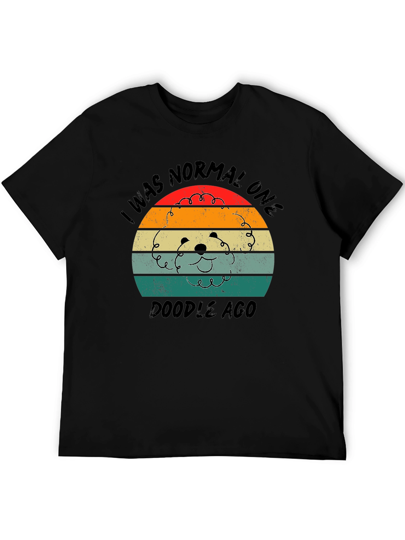 I Was Normal One Doodle Ago T-Shirt – Funny Doodle Dog Lover Tee