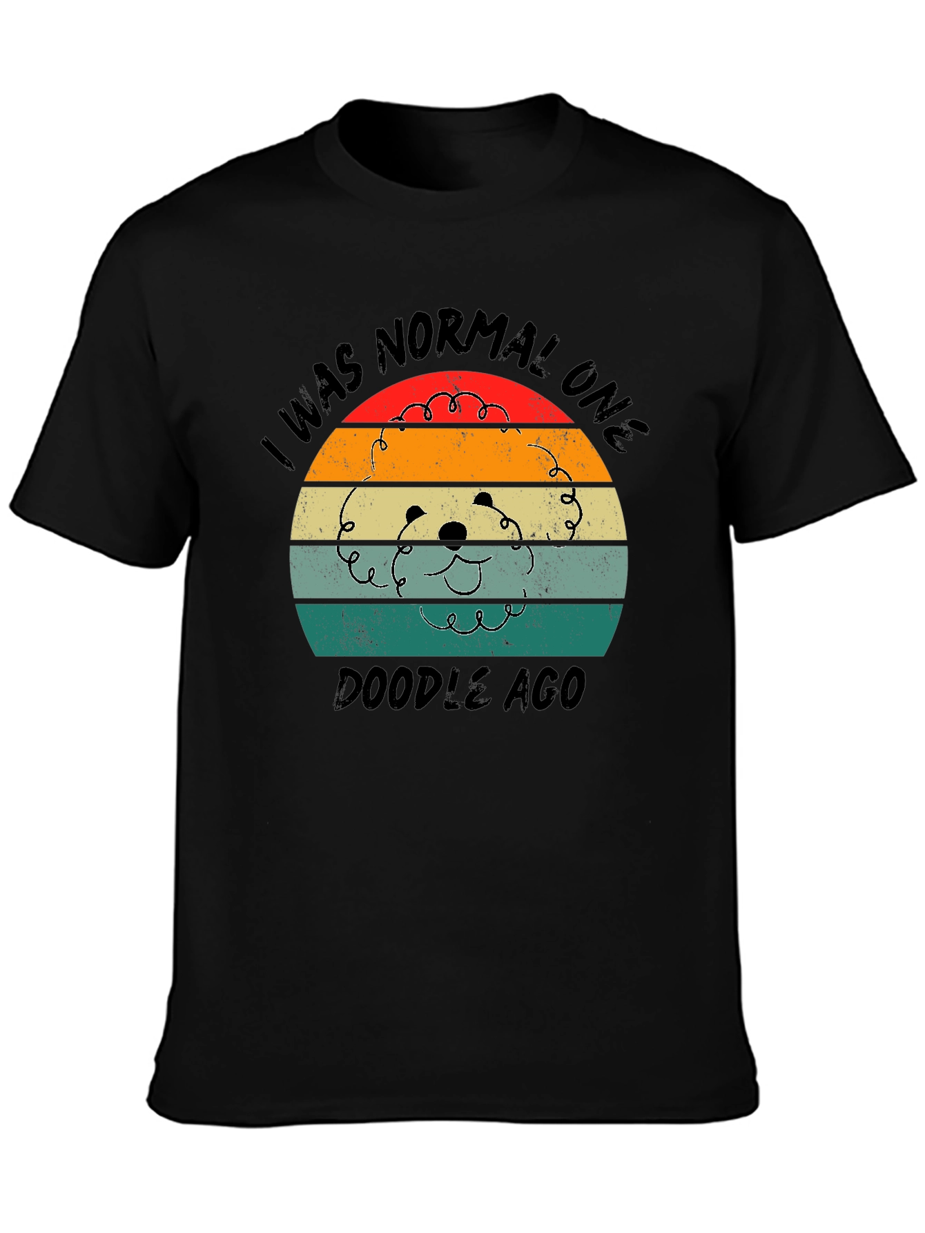 I Was Normal One Doodle Ago T-Shirt – Funny Doodle Dog Lover Tee