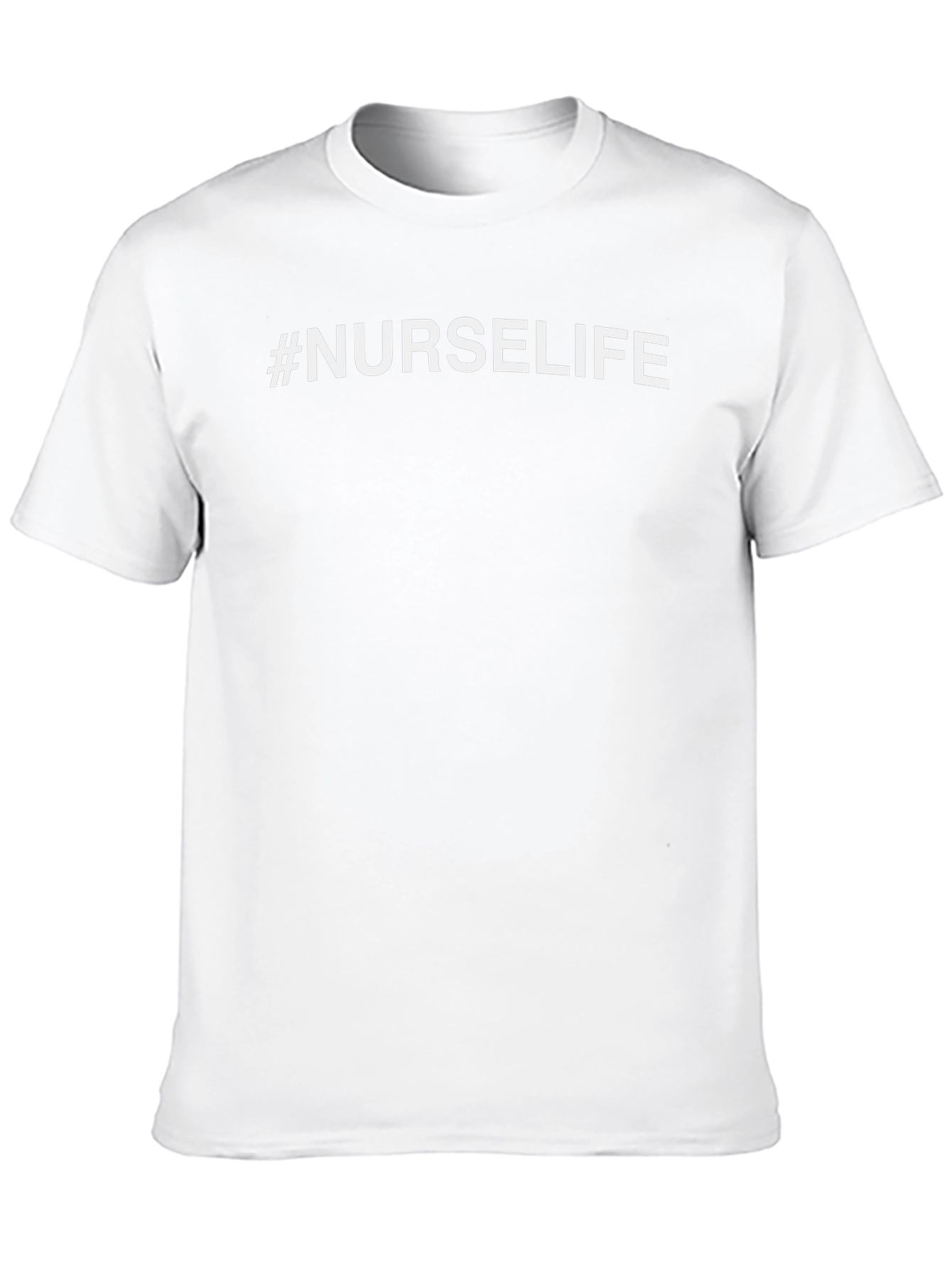 #NurseLife Black Graphic T-Shirt