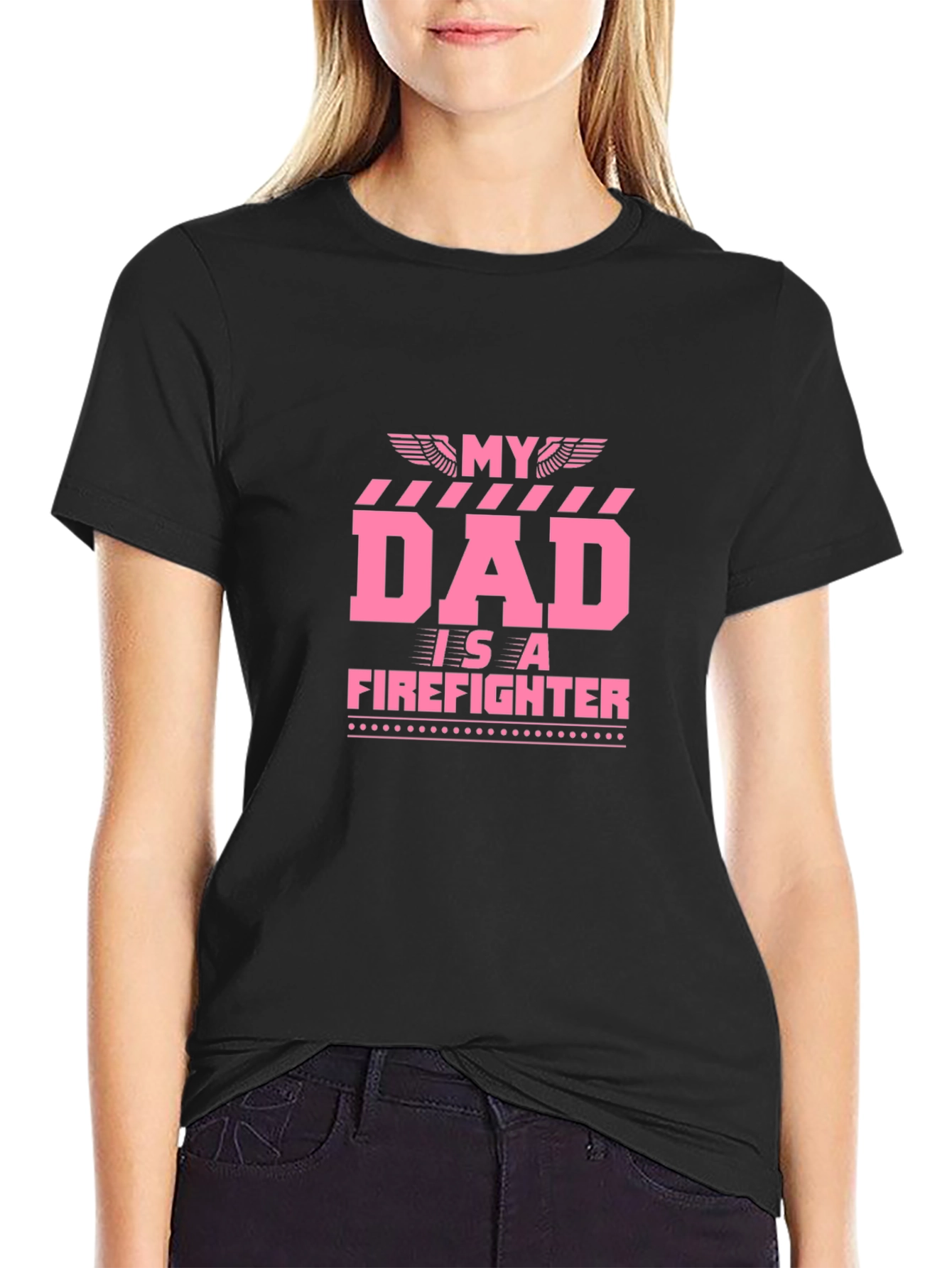 My Dad Is A Firefighter Graphic T-Shirt