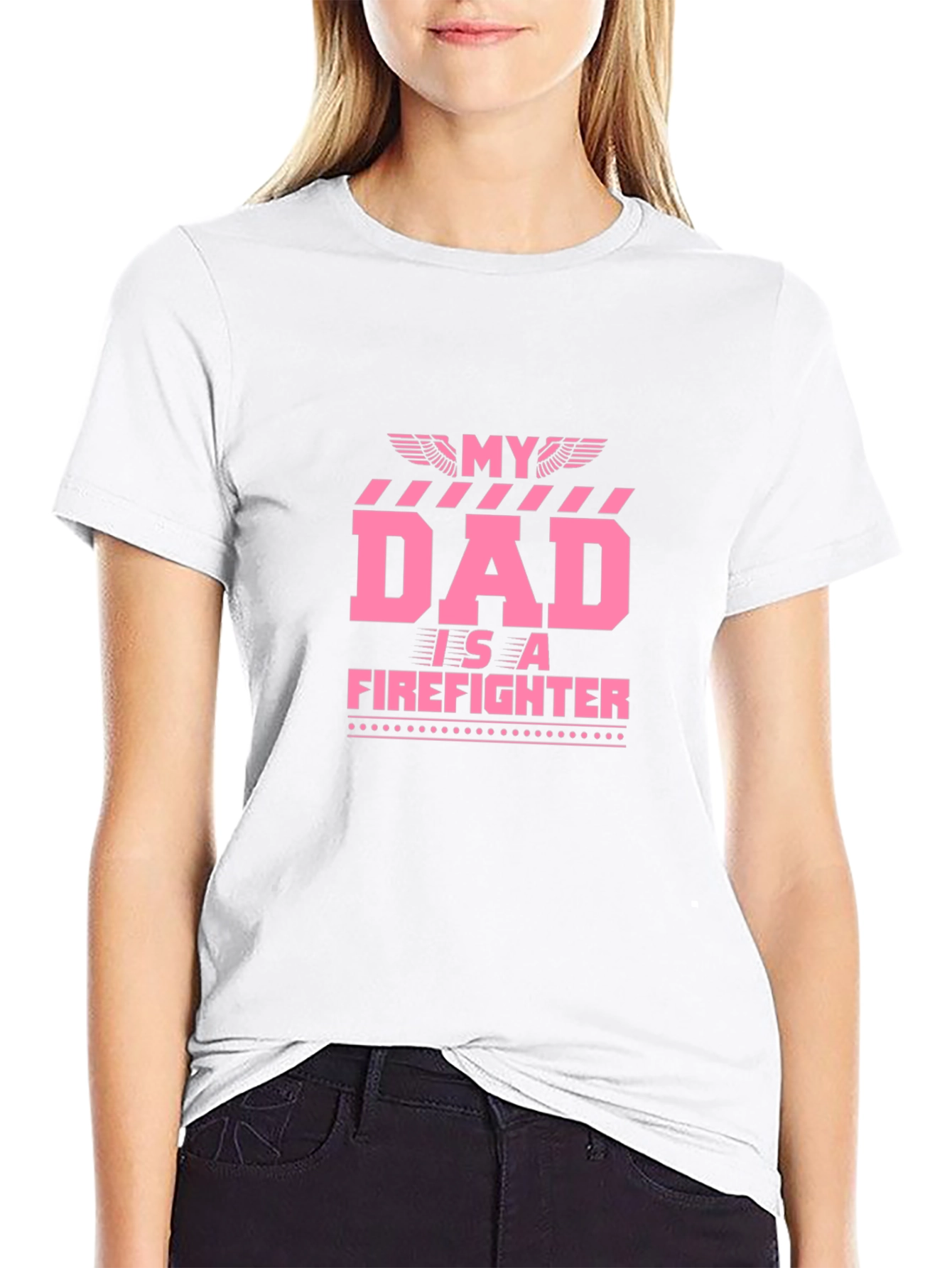 My Dad Is A Firefighter Graphic T-Shirt
