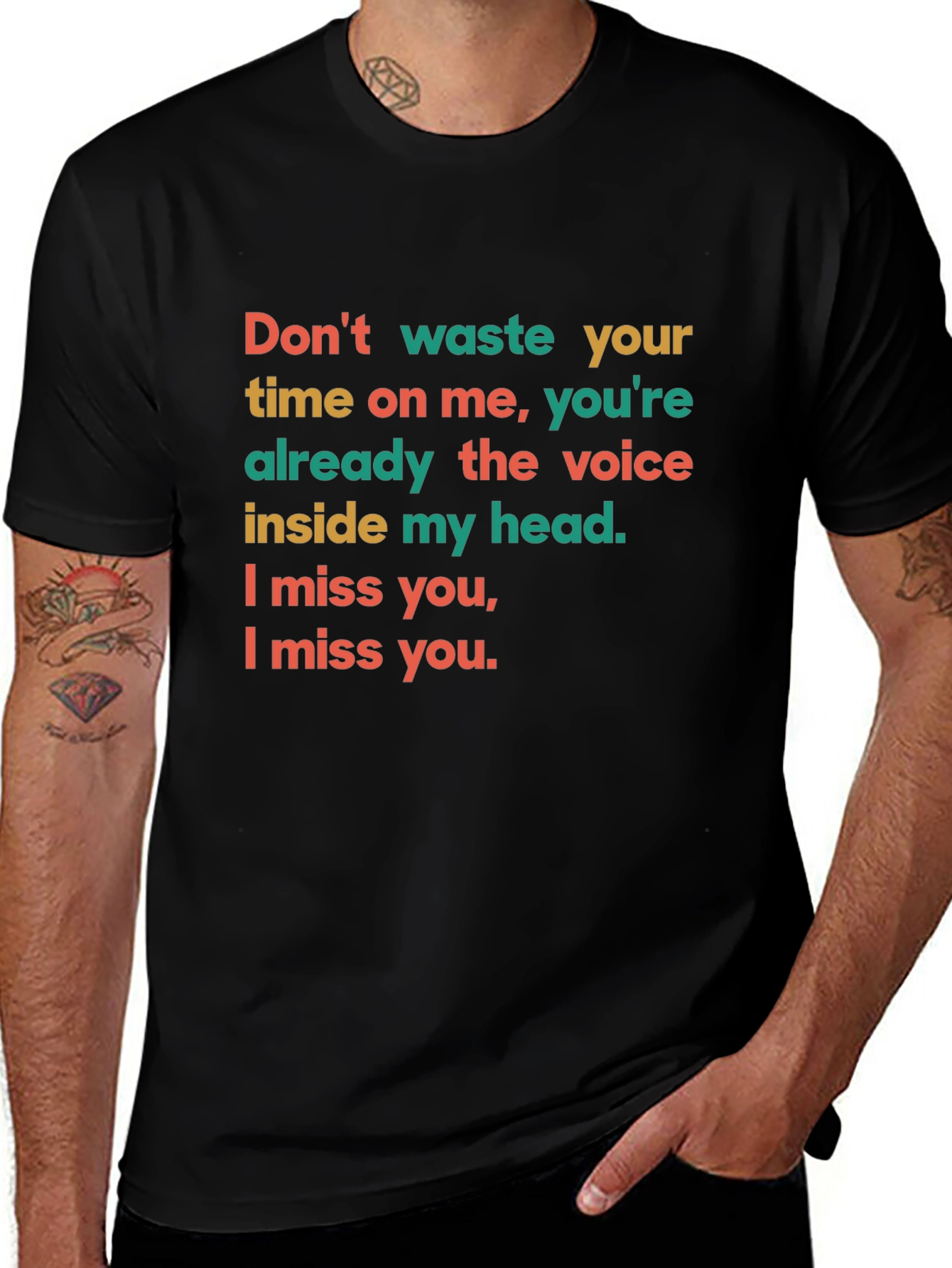 Dont Waste Your Time Graphic Tee