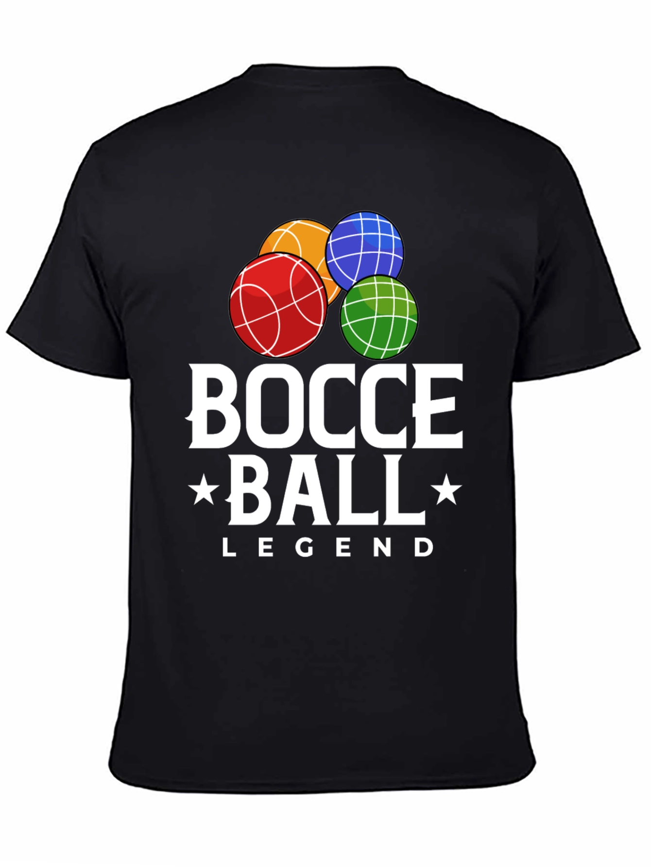 Bocce Ball Legend Graphic Tee - Classic Comfort