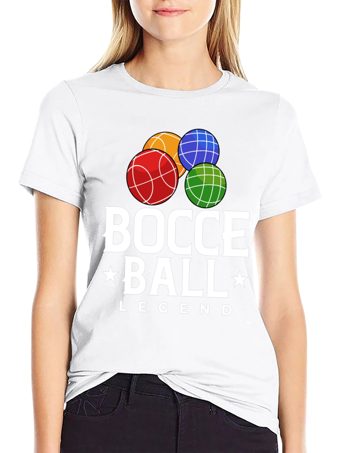 Bocce Ball Legend Graphic Tee - Classic Comfort