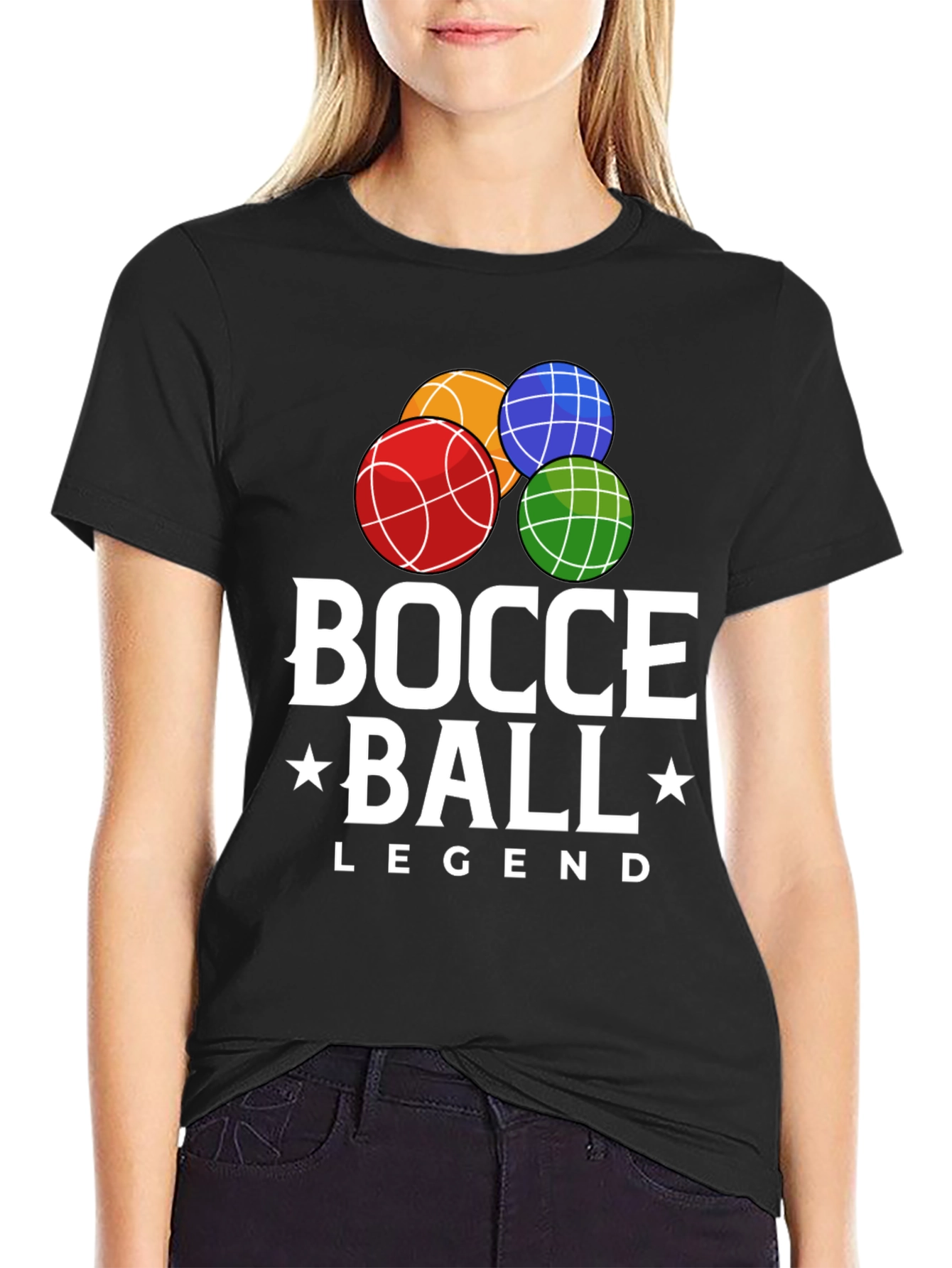Bocce Ball Legend Graphic Tee - Classic Comfort