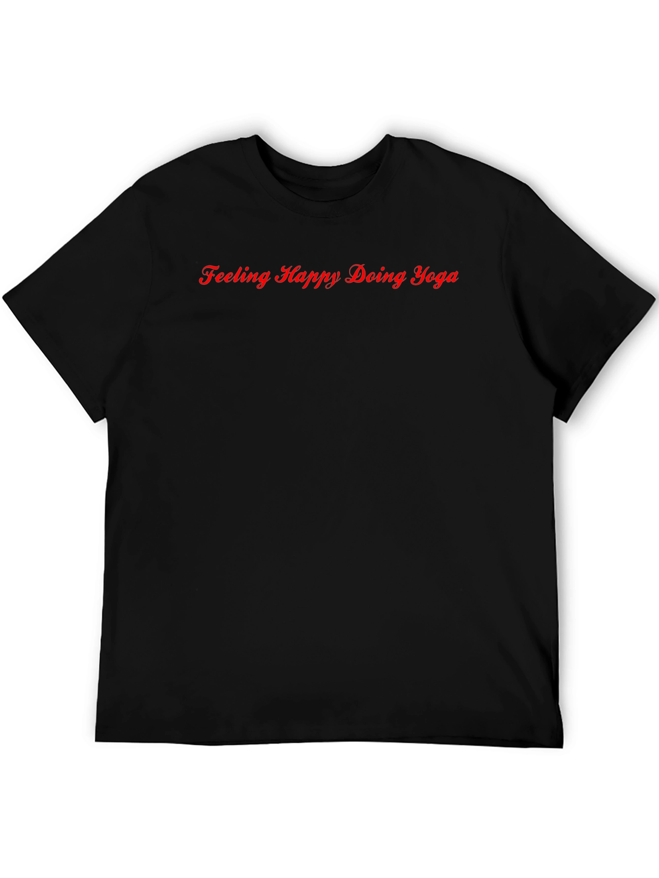Feeling Happy Doing Yoga Graphic Tee