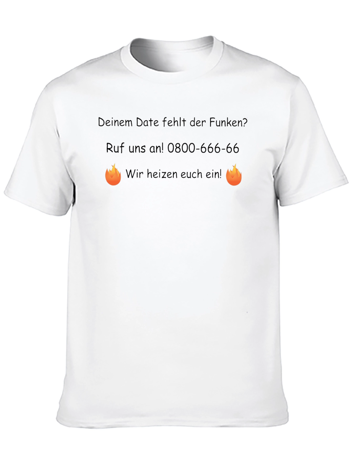 Humorous T-Shirt: Spice Up Your Date!