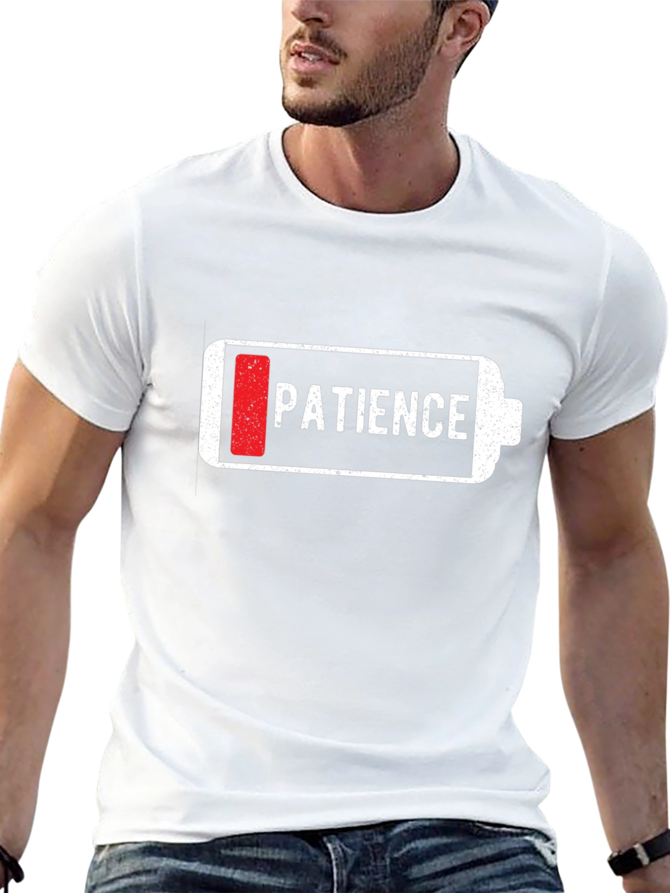 Low Patience Battery Graphic Tee - Unisex