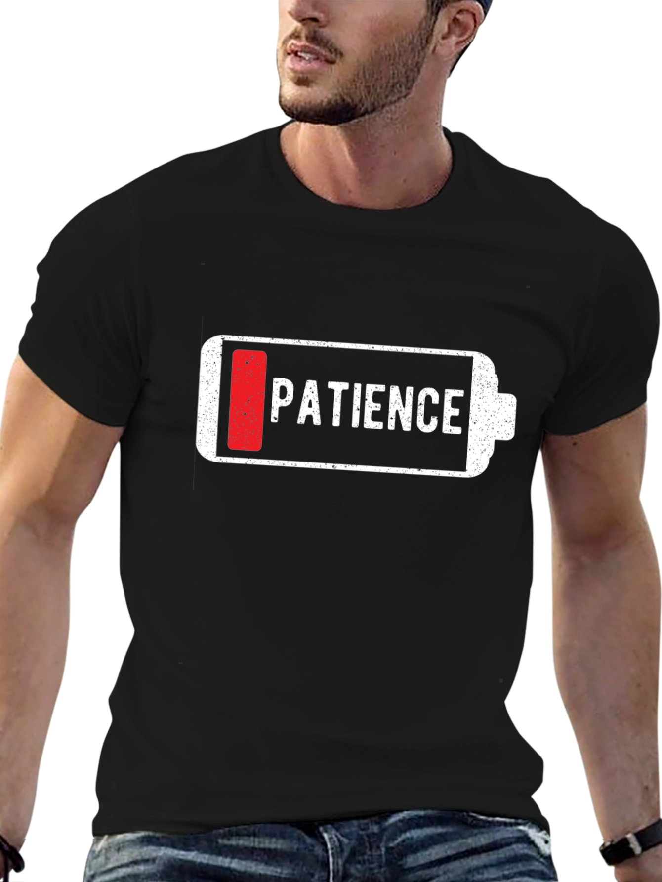 Low Patience Battery Graphic Tee - Unisex