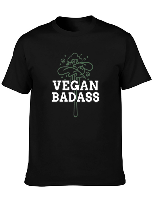 Vegan Badass Graphic T-Shirt