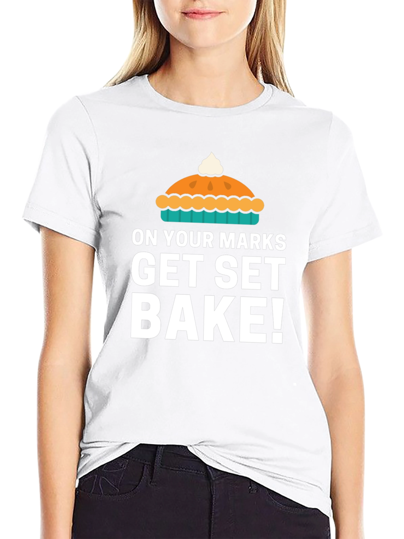 On Your Marks Get Set Bake T-Shirt