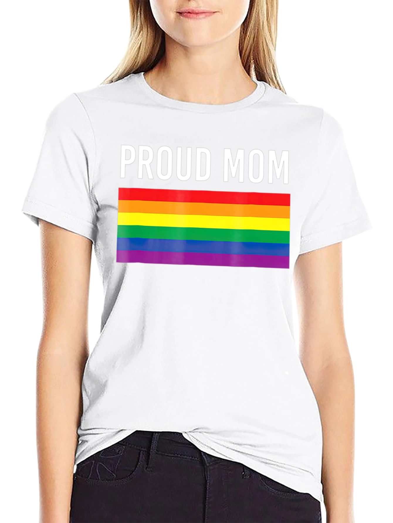 Proud Mom LGBTQ+ Pride T-Shirt