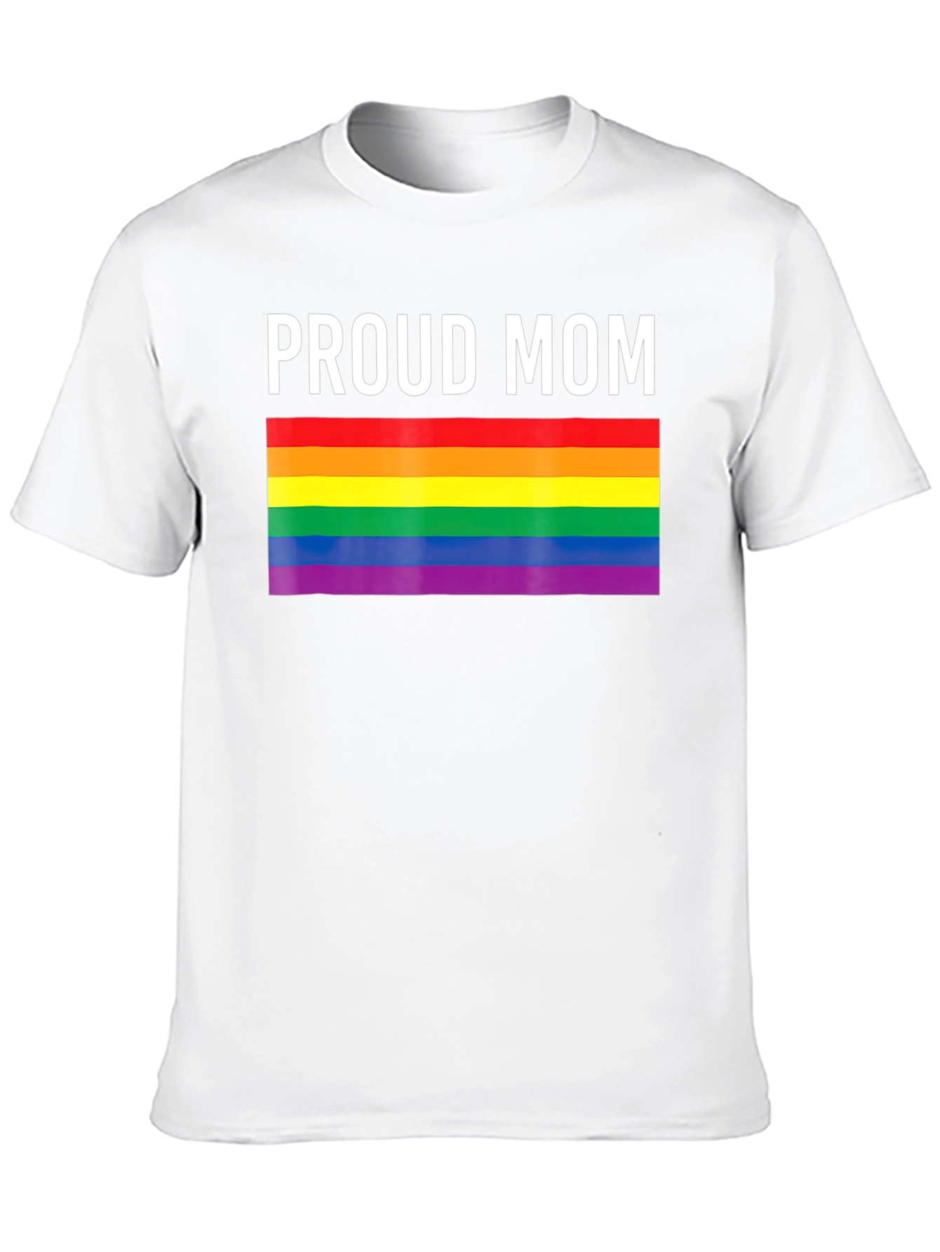 Proud Mom LGBTQ+ Pride T-Shirt