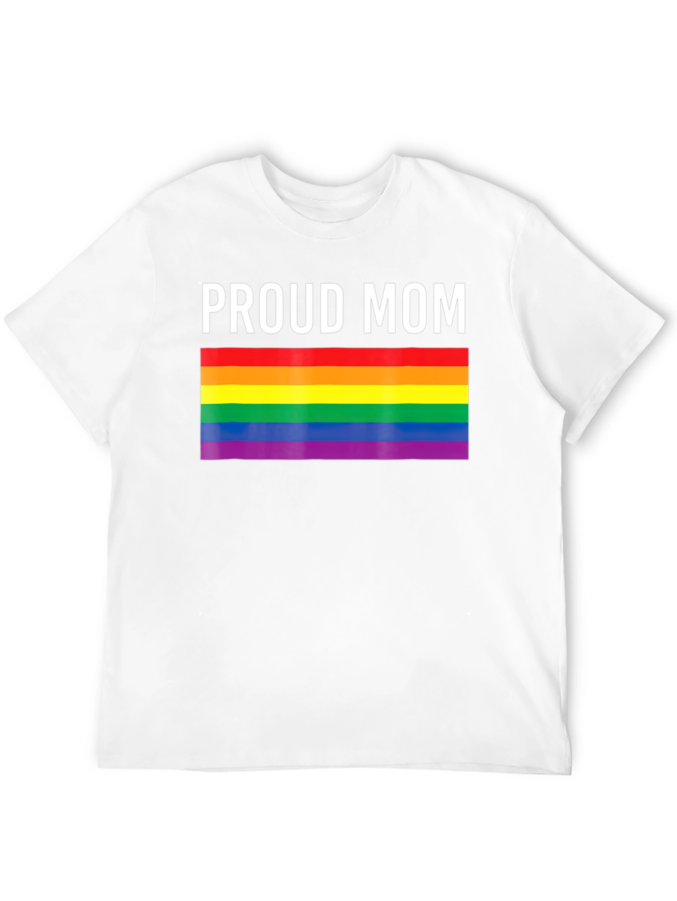 Proud Mom LGBTQ+ Pride T-Shirt