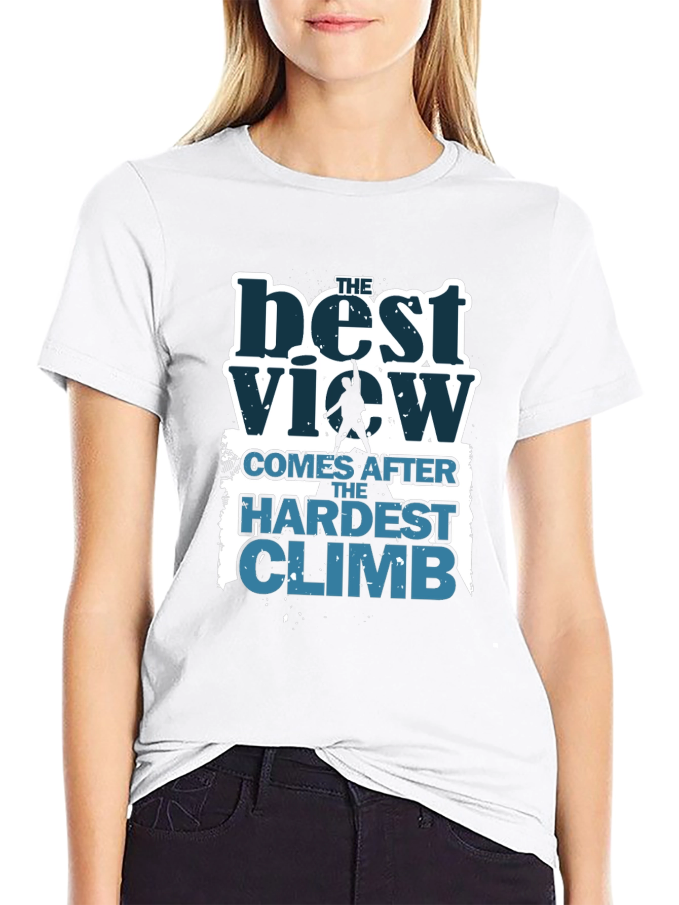 The Best View Climber Graphic T-Shirt