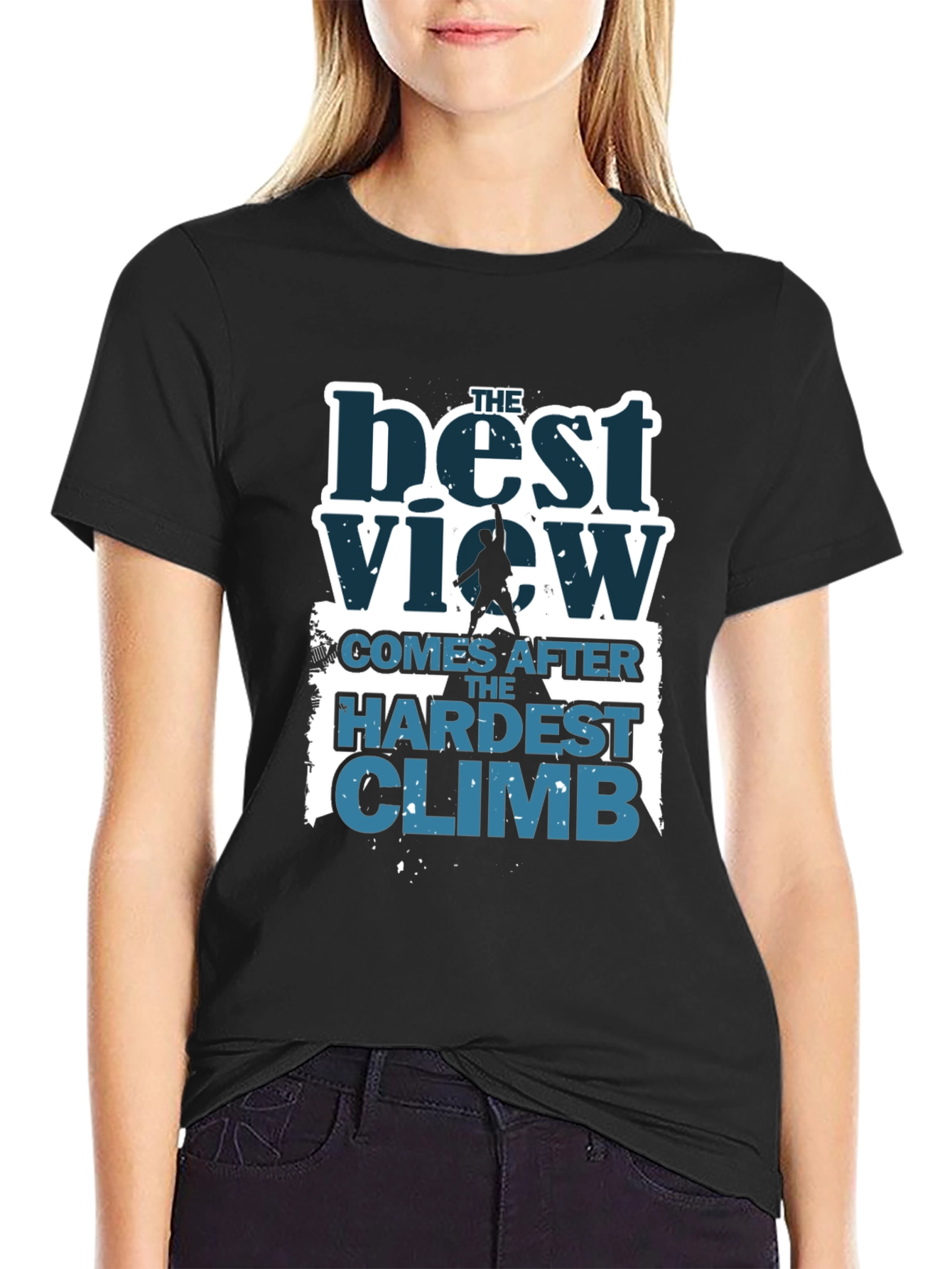The Best View Climber Graphic T-Shirt