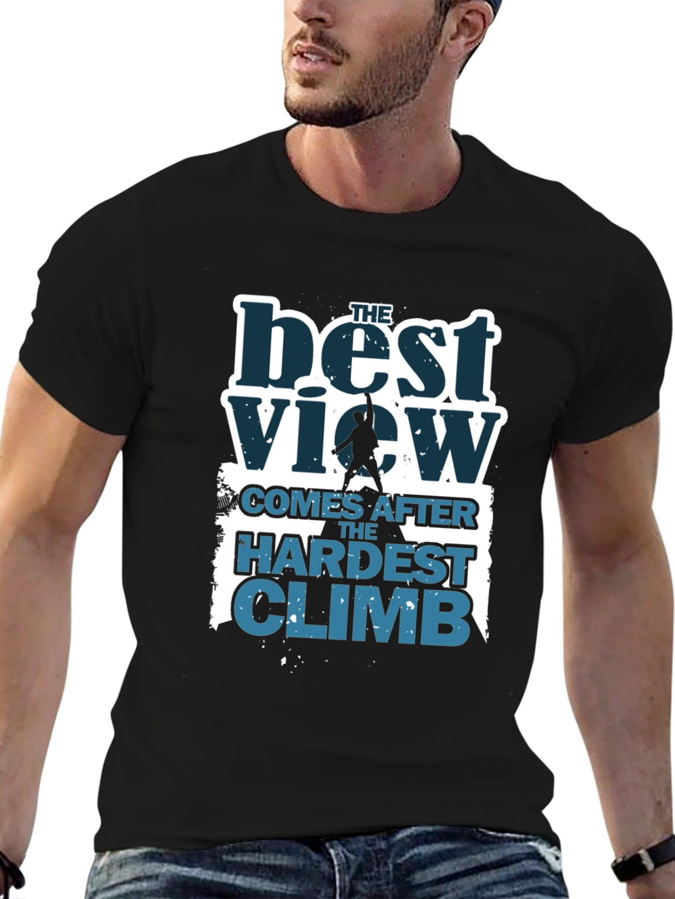 The Best View Climber Graphic T-Shirt