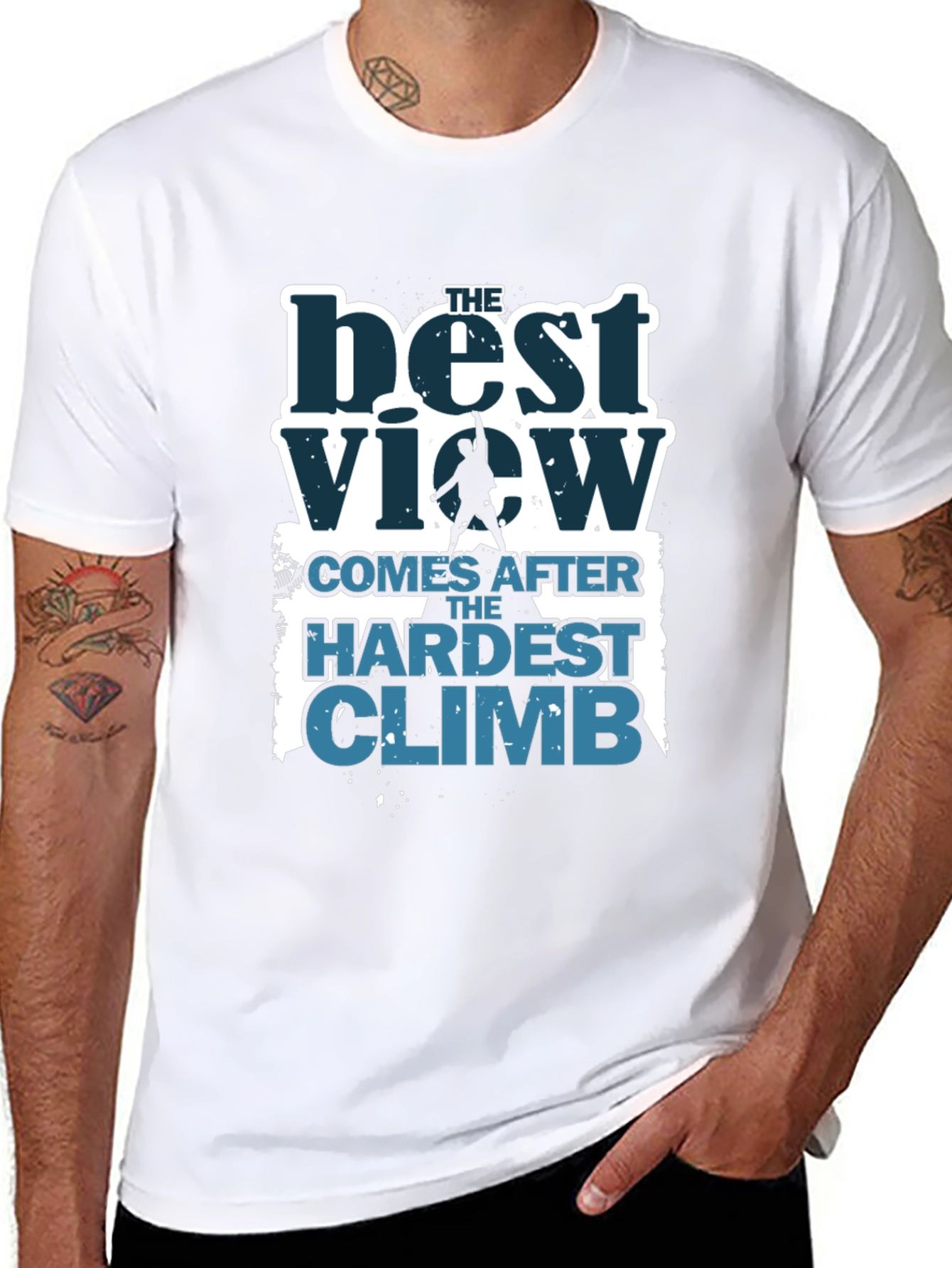 The Best View Climber Graphic T-Shirt