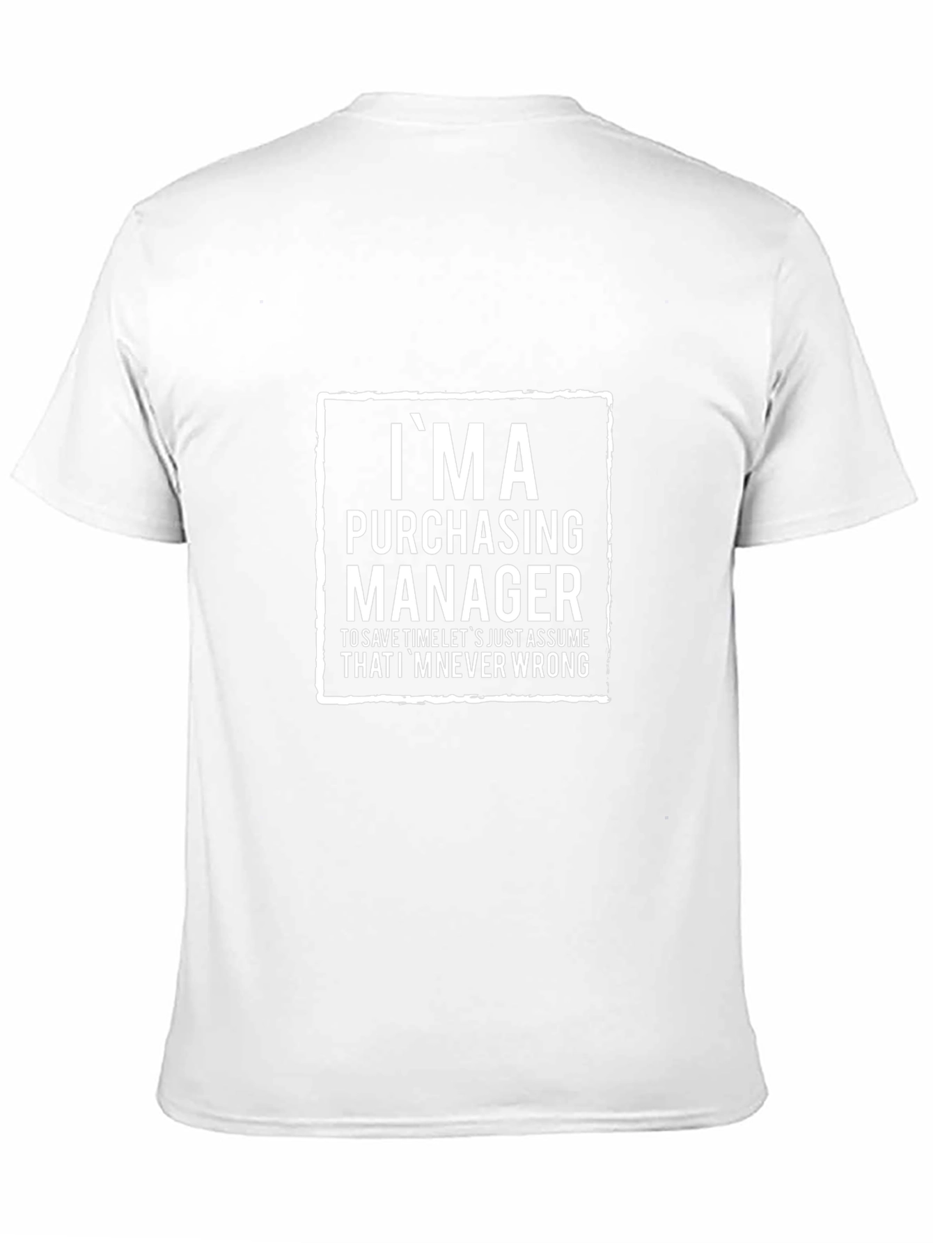 Purchasing Manager T-Shirt - Funny Job Pride Tee