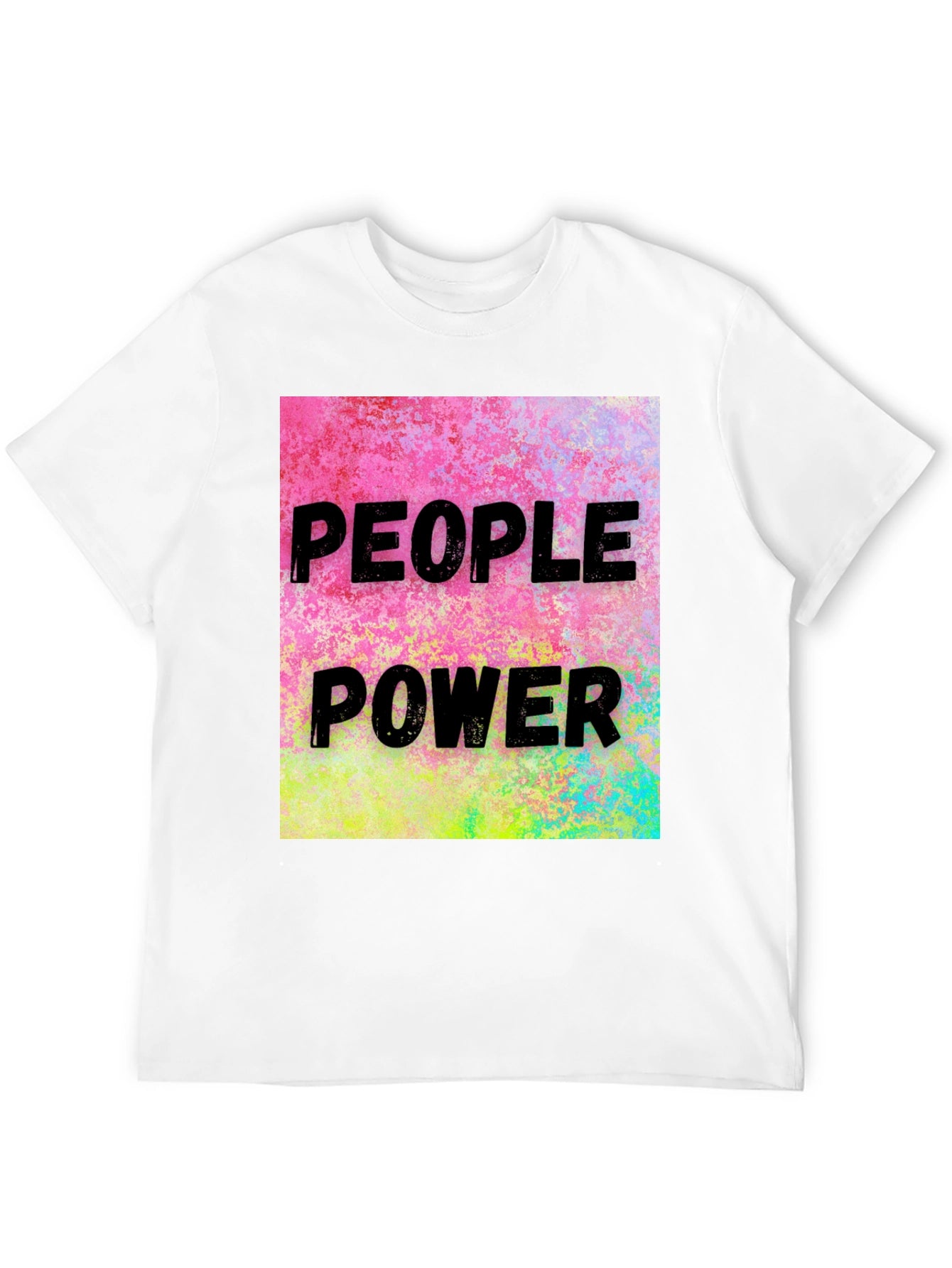 People Power Graphic Tee - Bold Statement Shirt