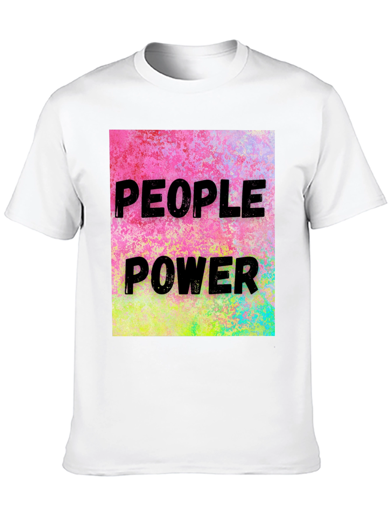People Power Graphic Tee - Bold Statement Shirt
