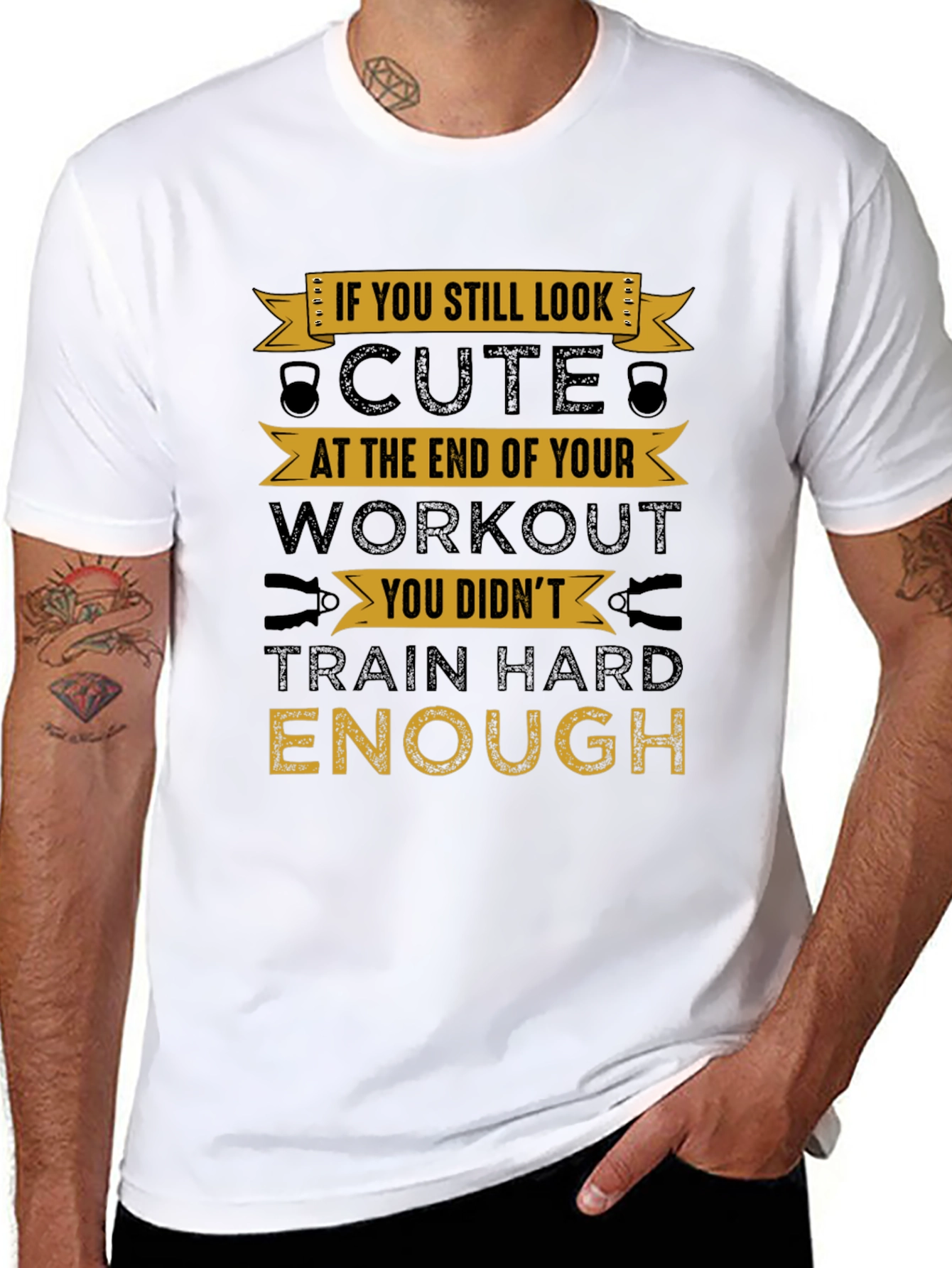 Workout Motivation T-Shirt - Cute Design