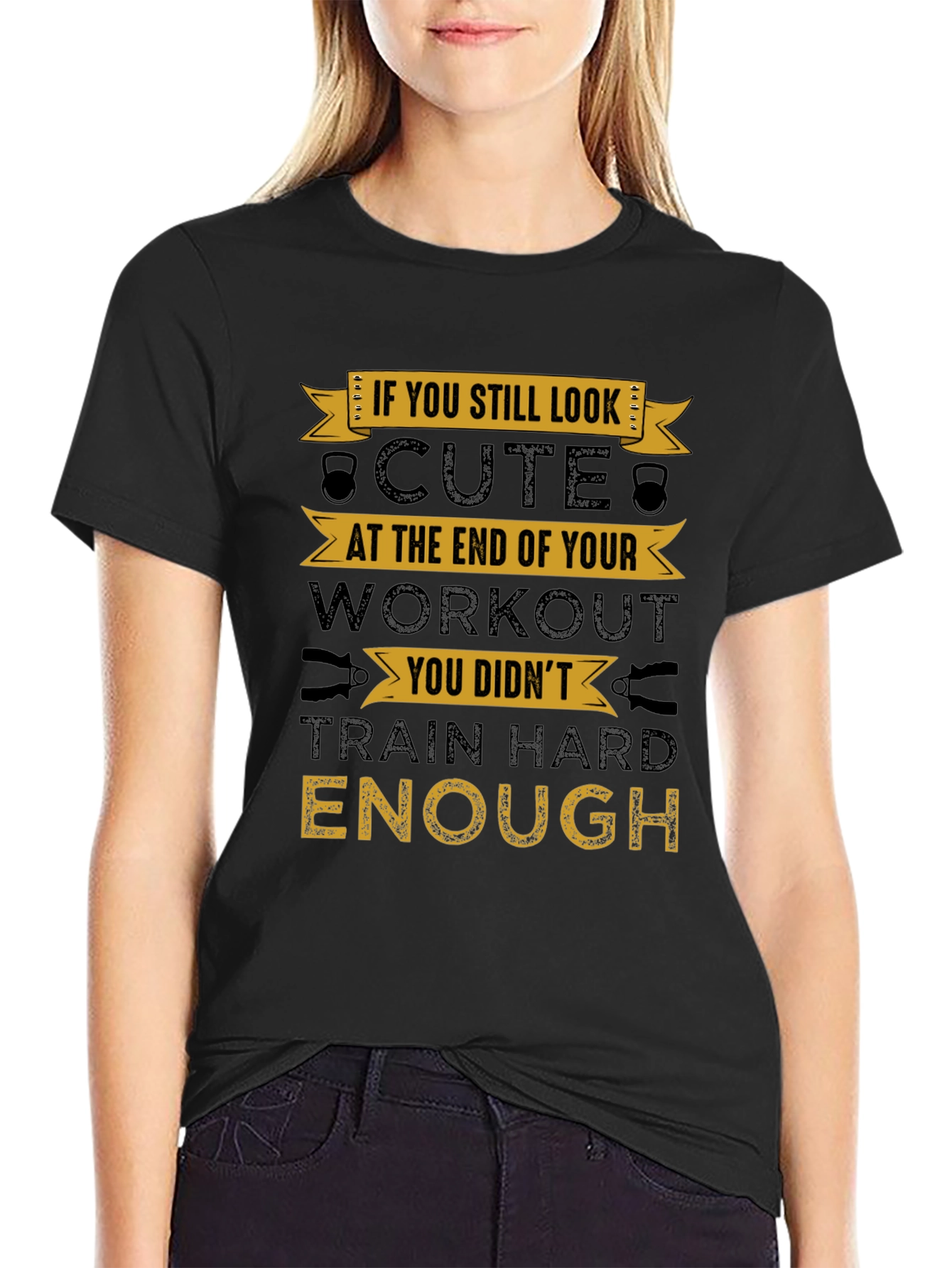 Workout Motivation T-Shirt - Cute Design