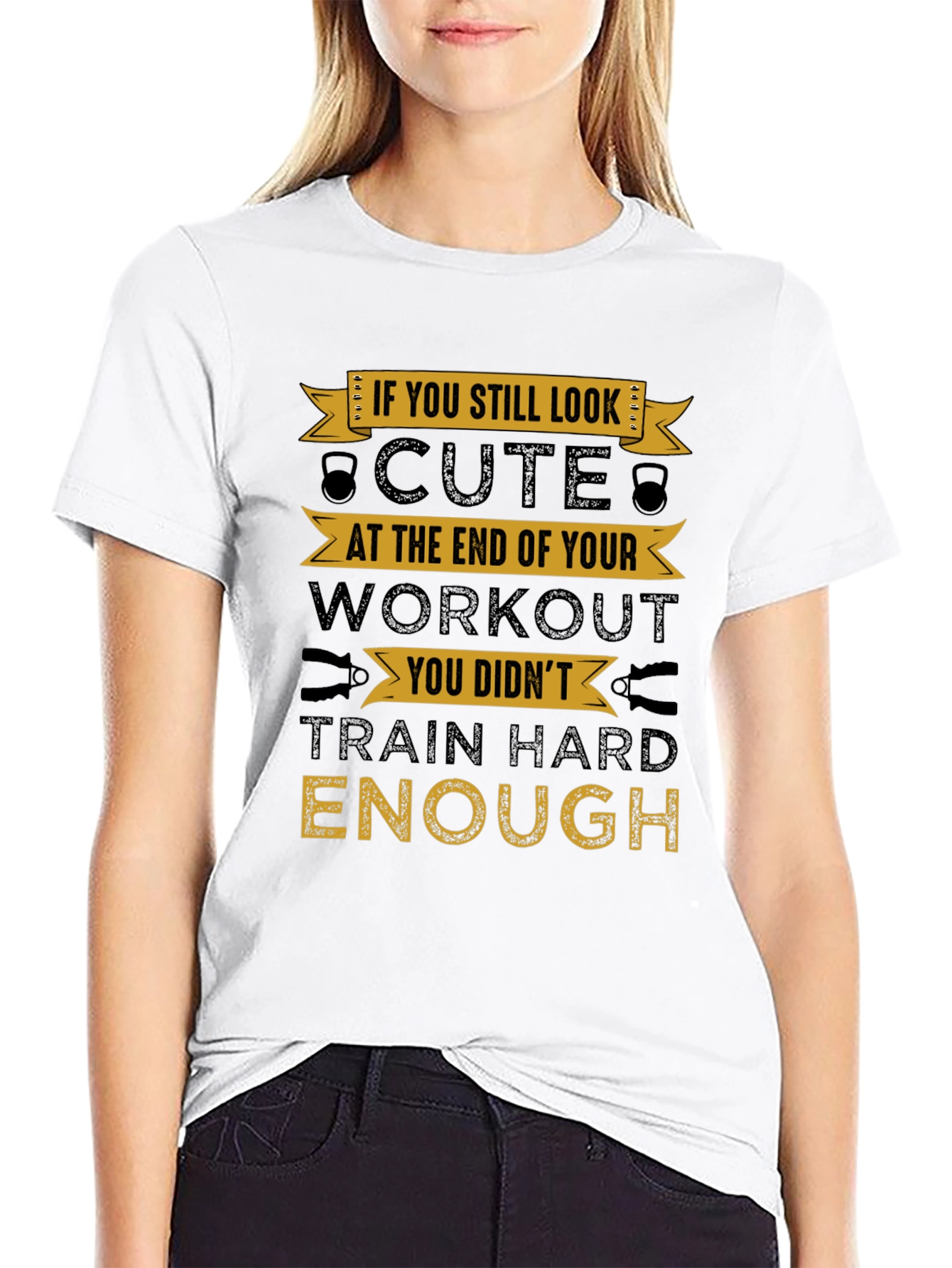 Workout Motivation T-Shirt - Cute Design