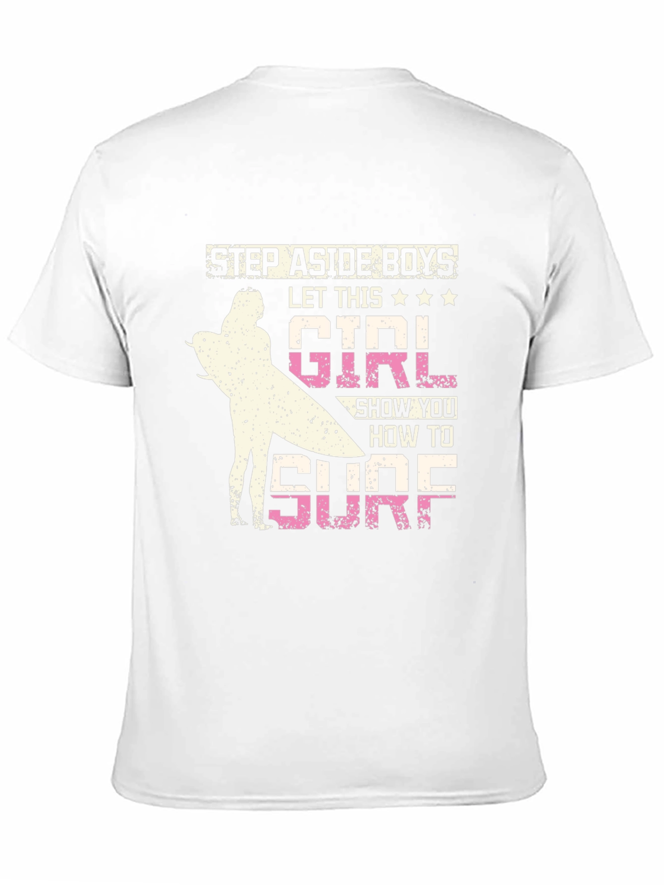 Girl Surfer Graphic Tee - Step Aside Boys
