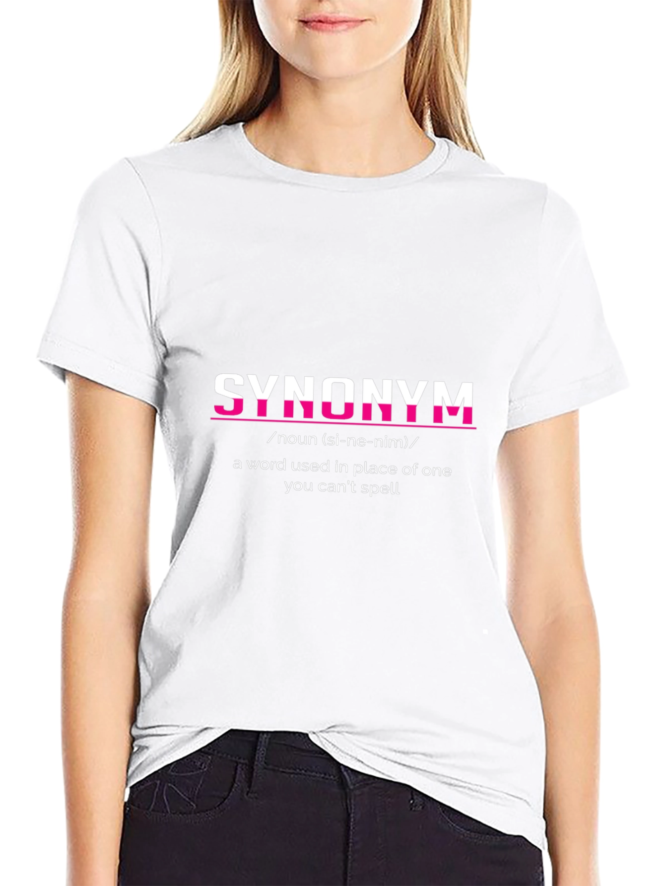 Synonym Definition T-Shirt - Funny Word Nerd Tee