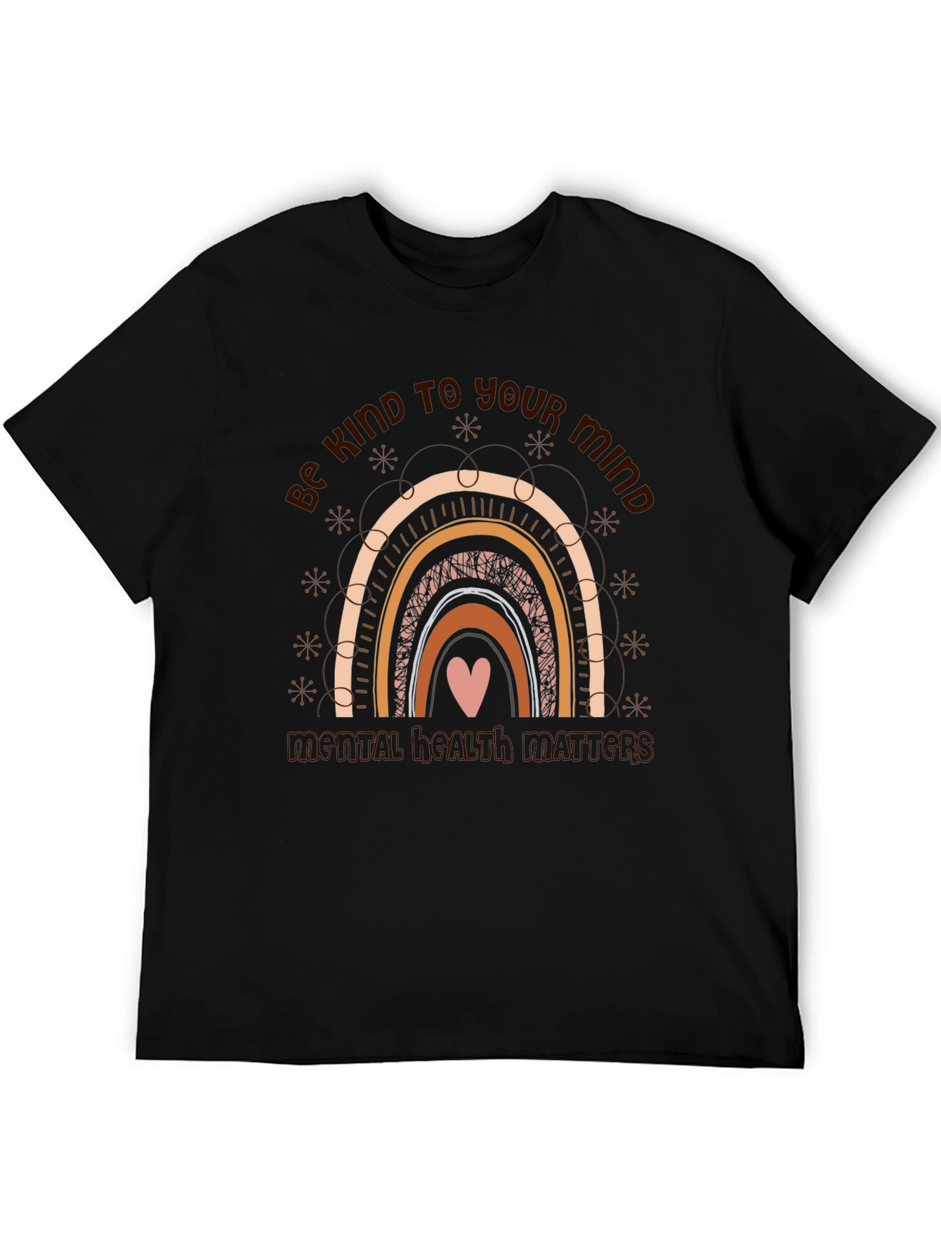 Be Kind To Your Mind Rainbow T-Shirt