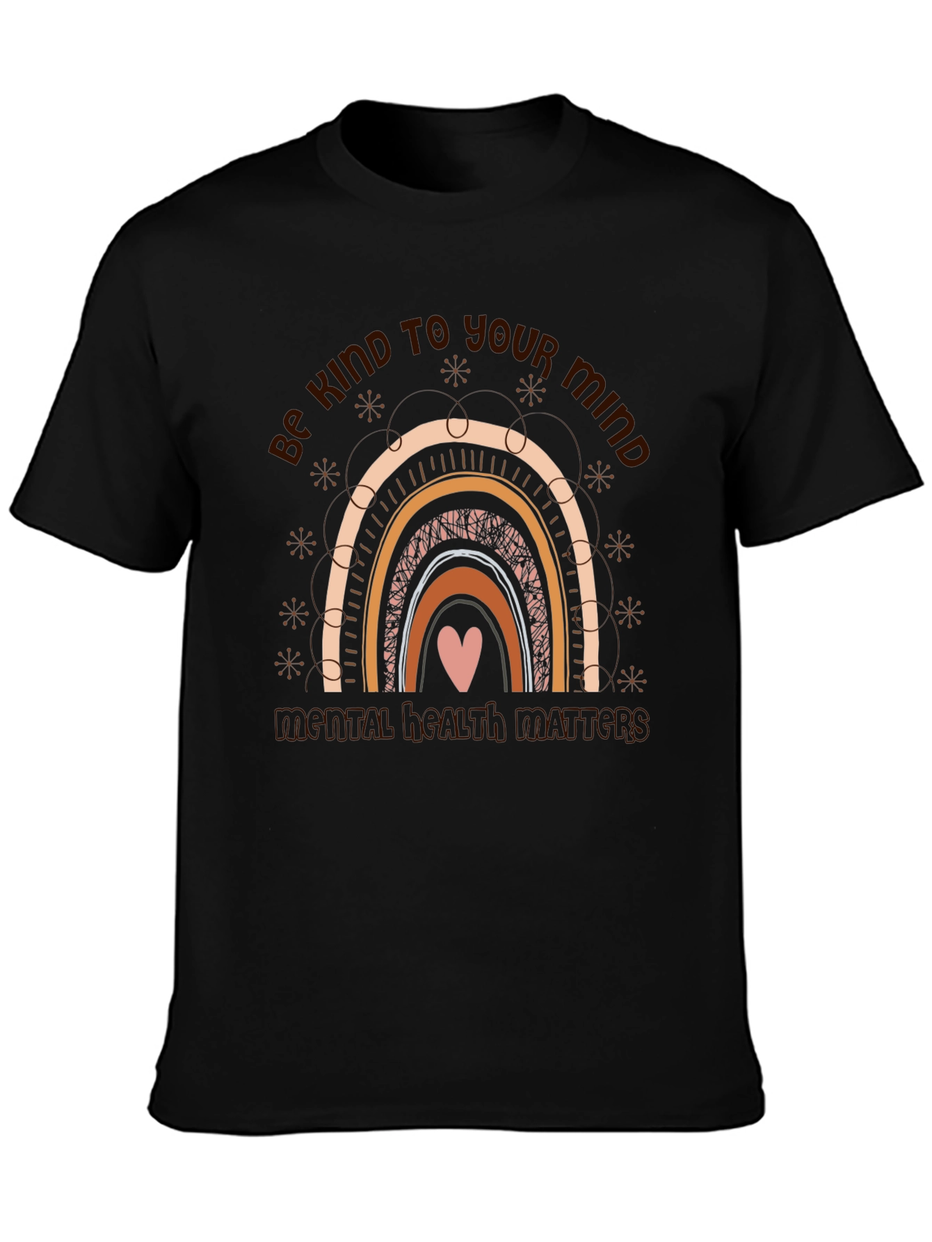 Be Kind To Your Mind Rainbow T-Shirt