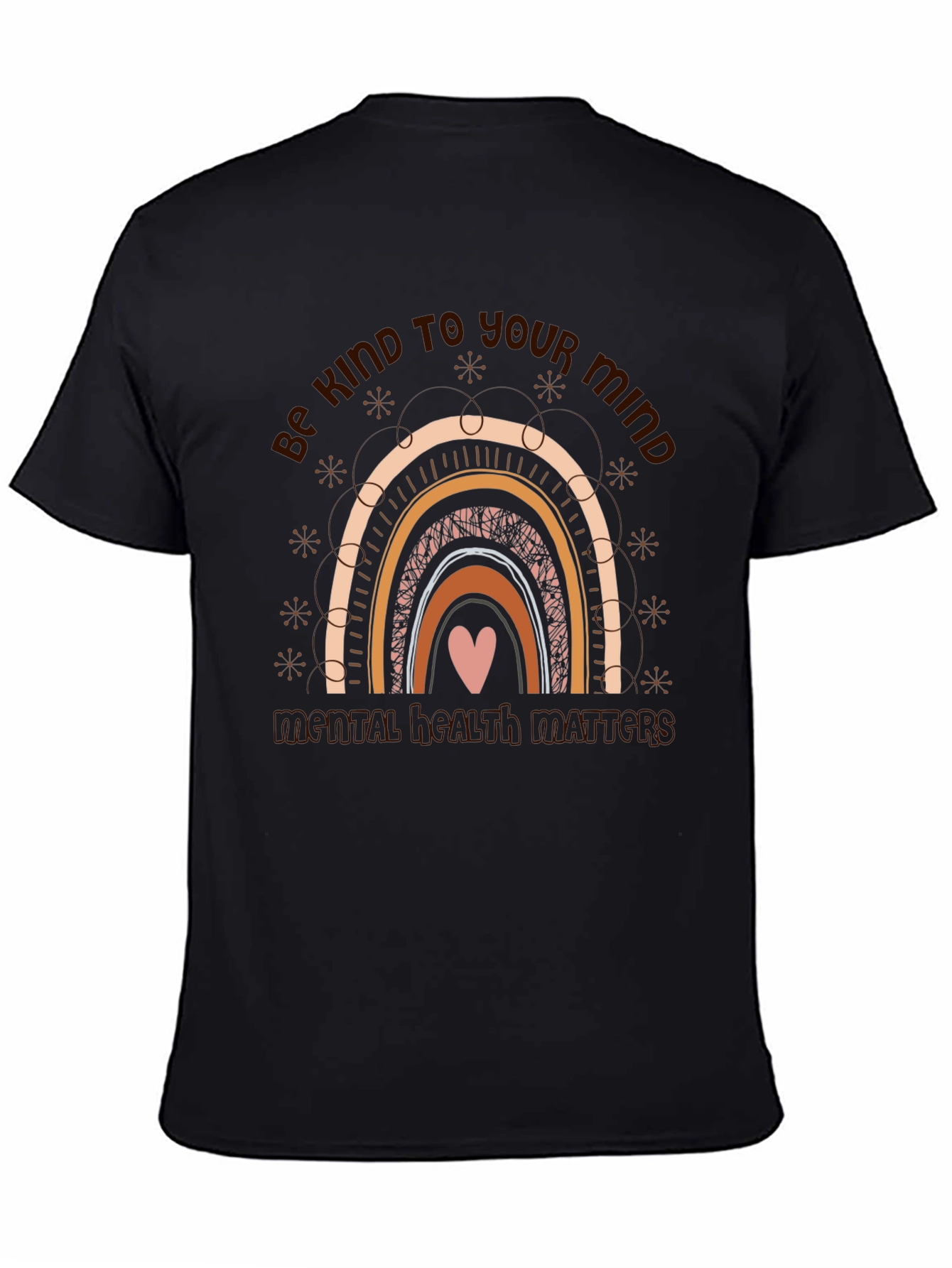 Be Kind To Your Mind Rainbow T-Shirt