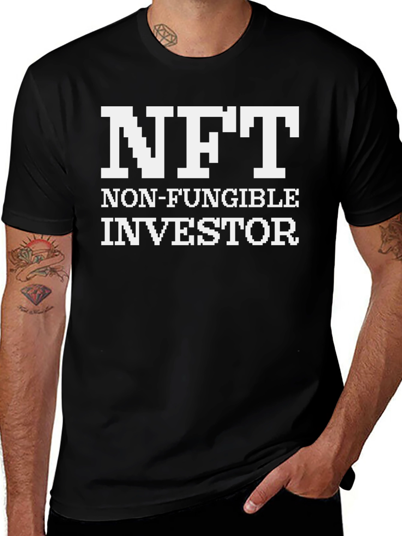 NFT Investor Black T-Shirt