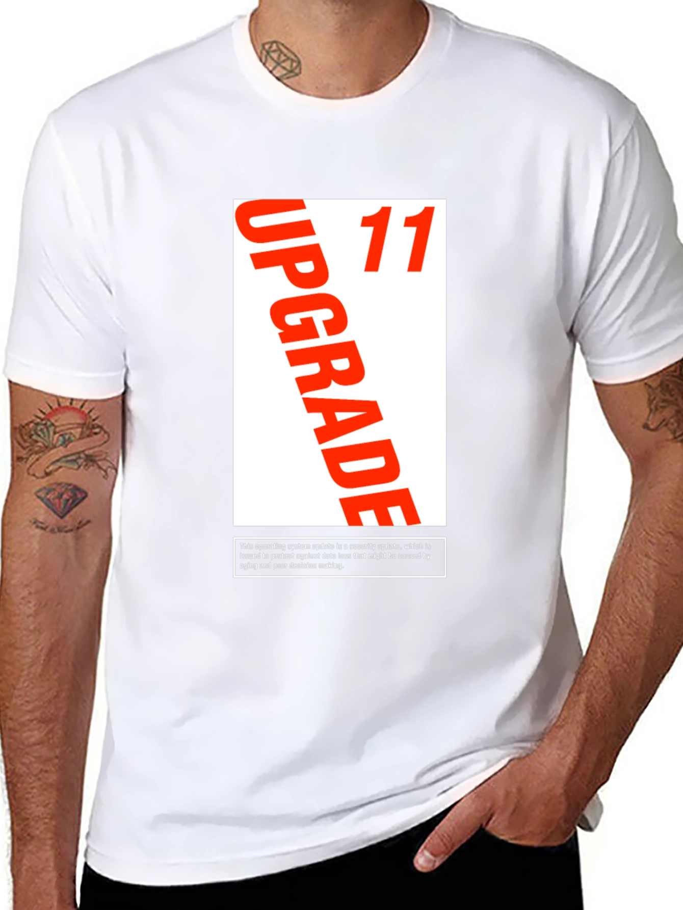 Upgrade 11 Black T-Shirt