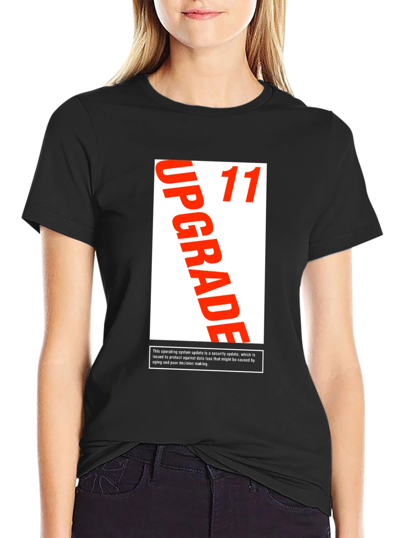 Upgrade 11 Black T-Shirt