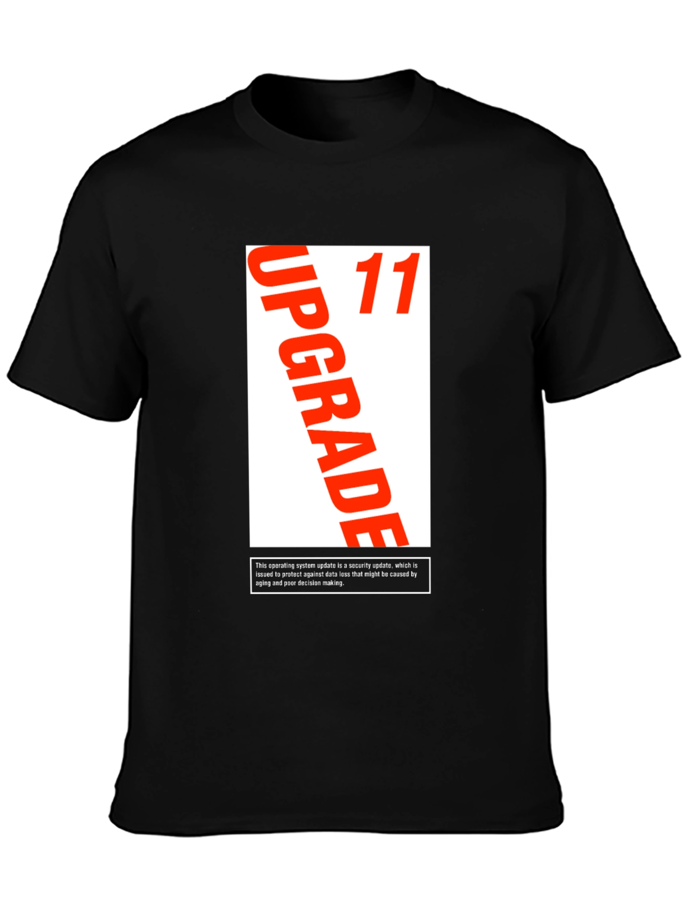 Upgrade 11 Black T-Shirt