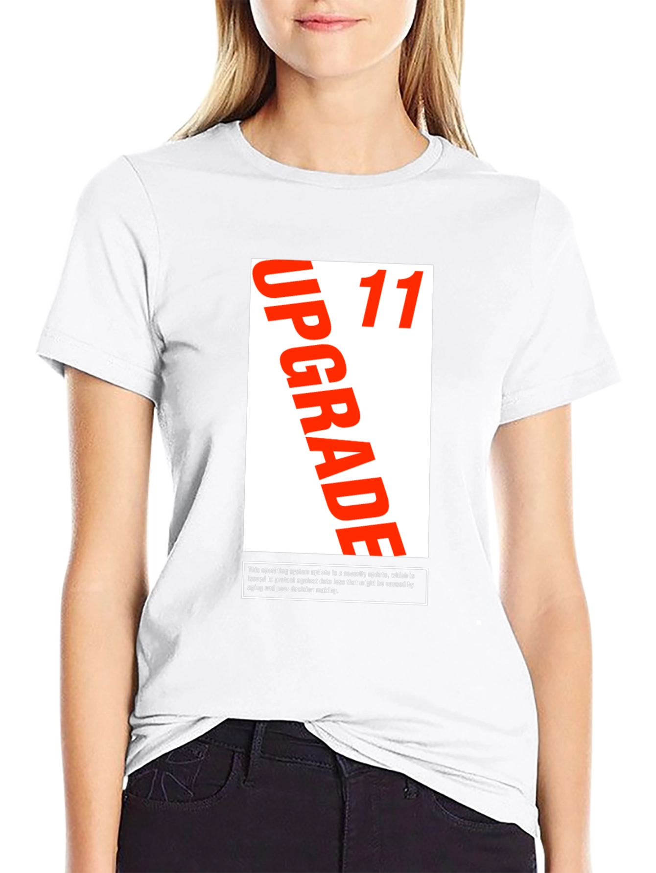 Upgrade 11 Black T-Shirt