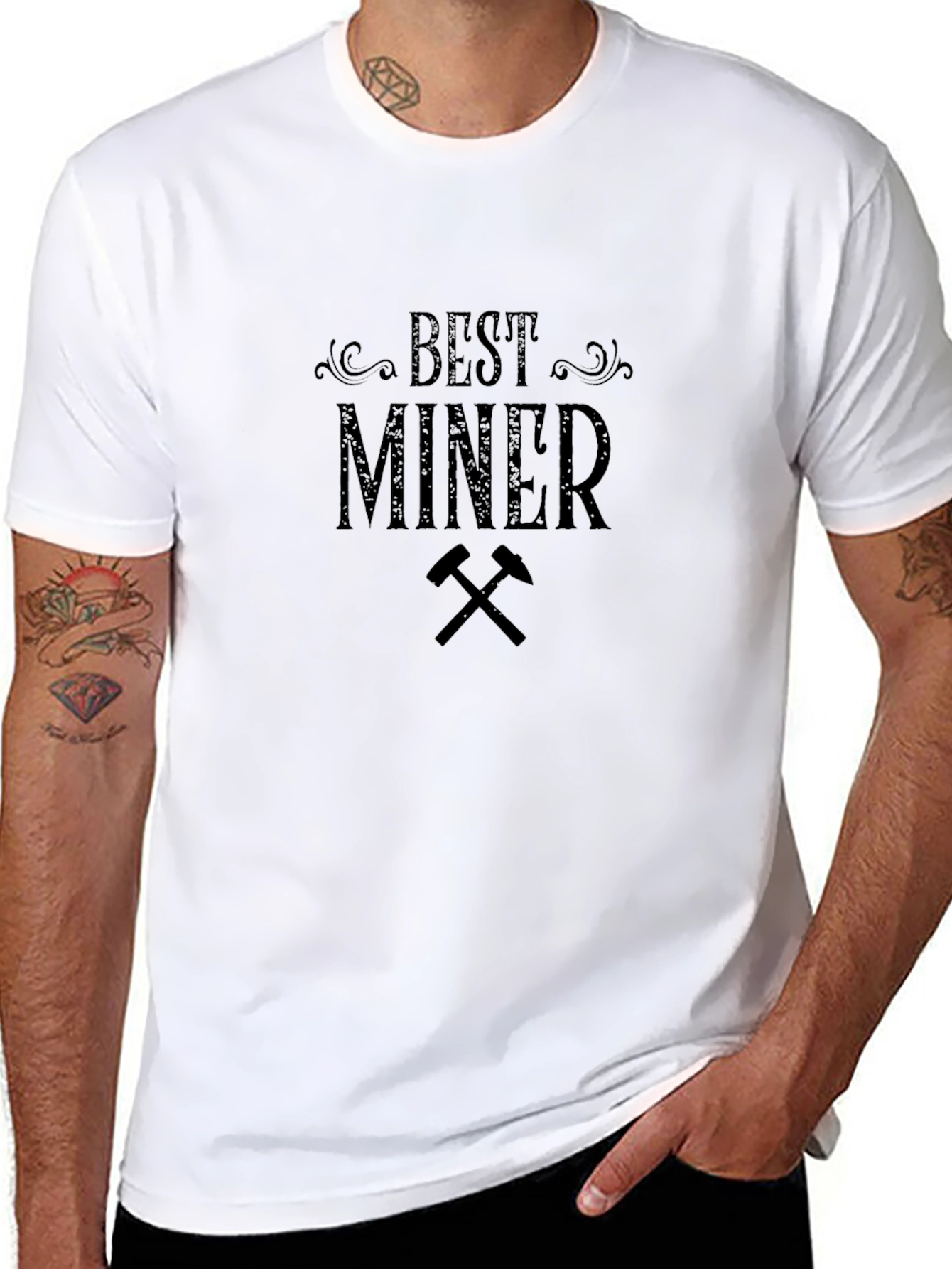 Best Miner T-Shirt - Novelty Graphic Tee