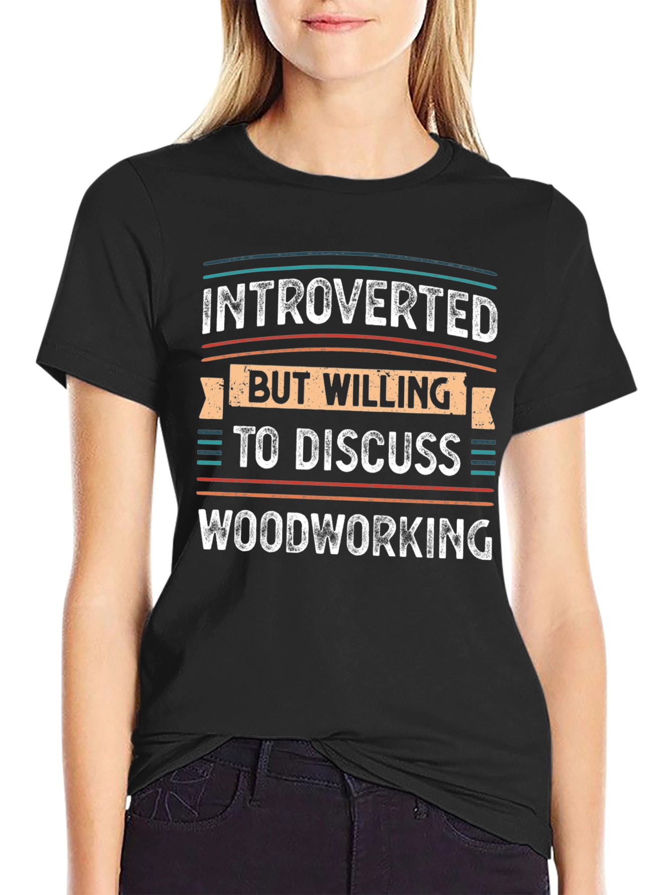 Introverted Woodworking T-Shirt