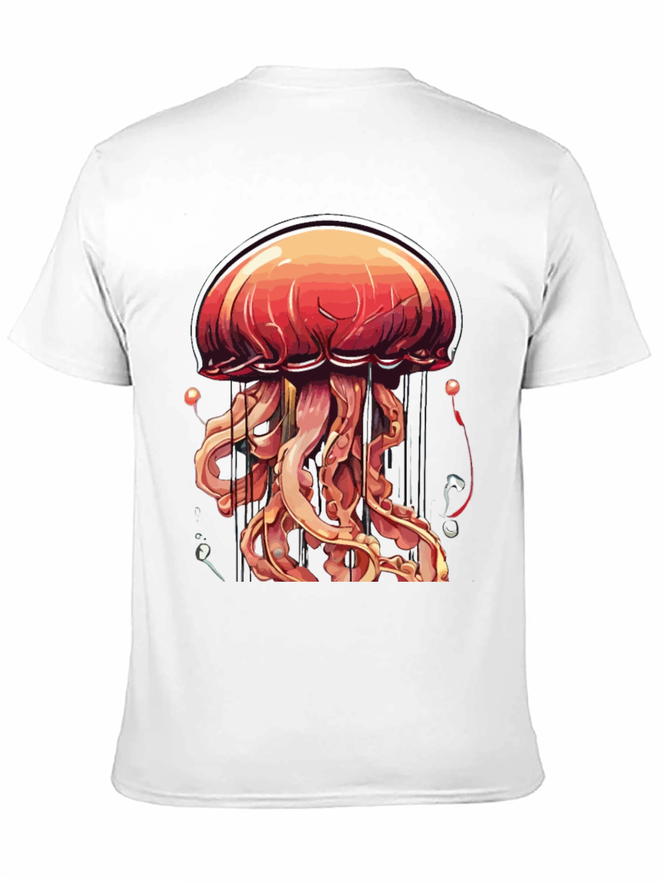 Jellyfish Graphic Tee - Unique Sea Life Design