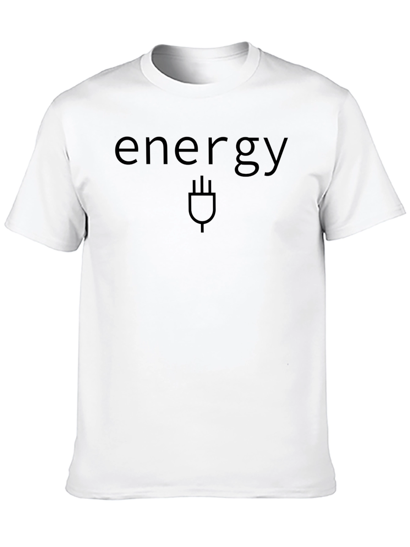 Energy Plug Graphic Tee - Soft & Stylish