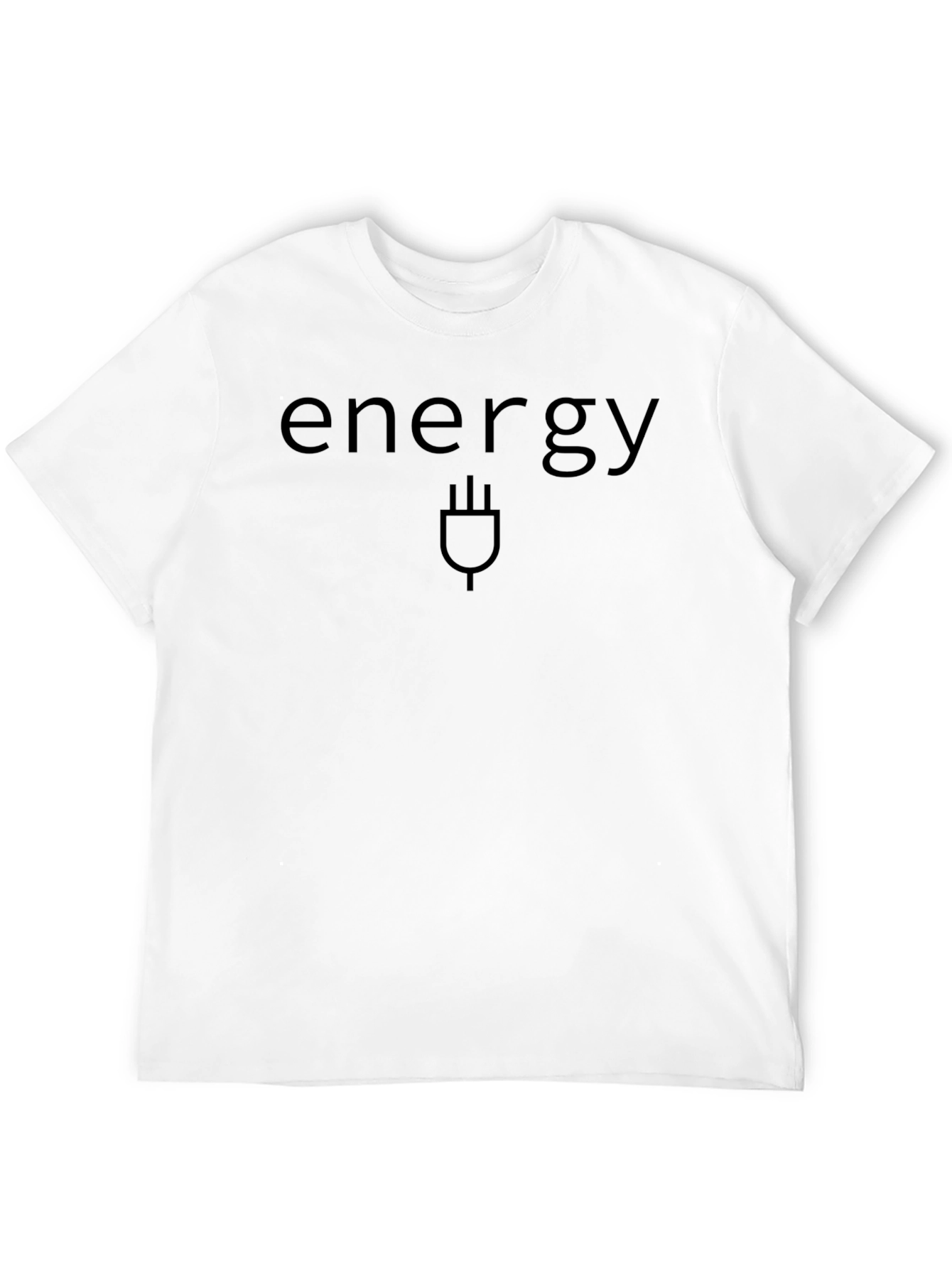 Energy Plug Graphic Tee - Soft & Stylish