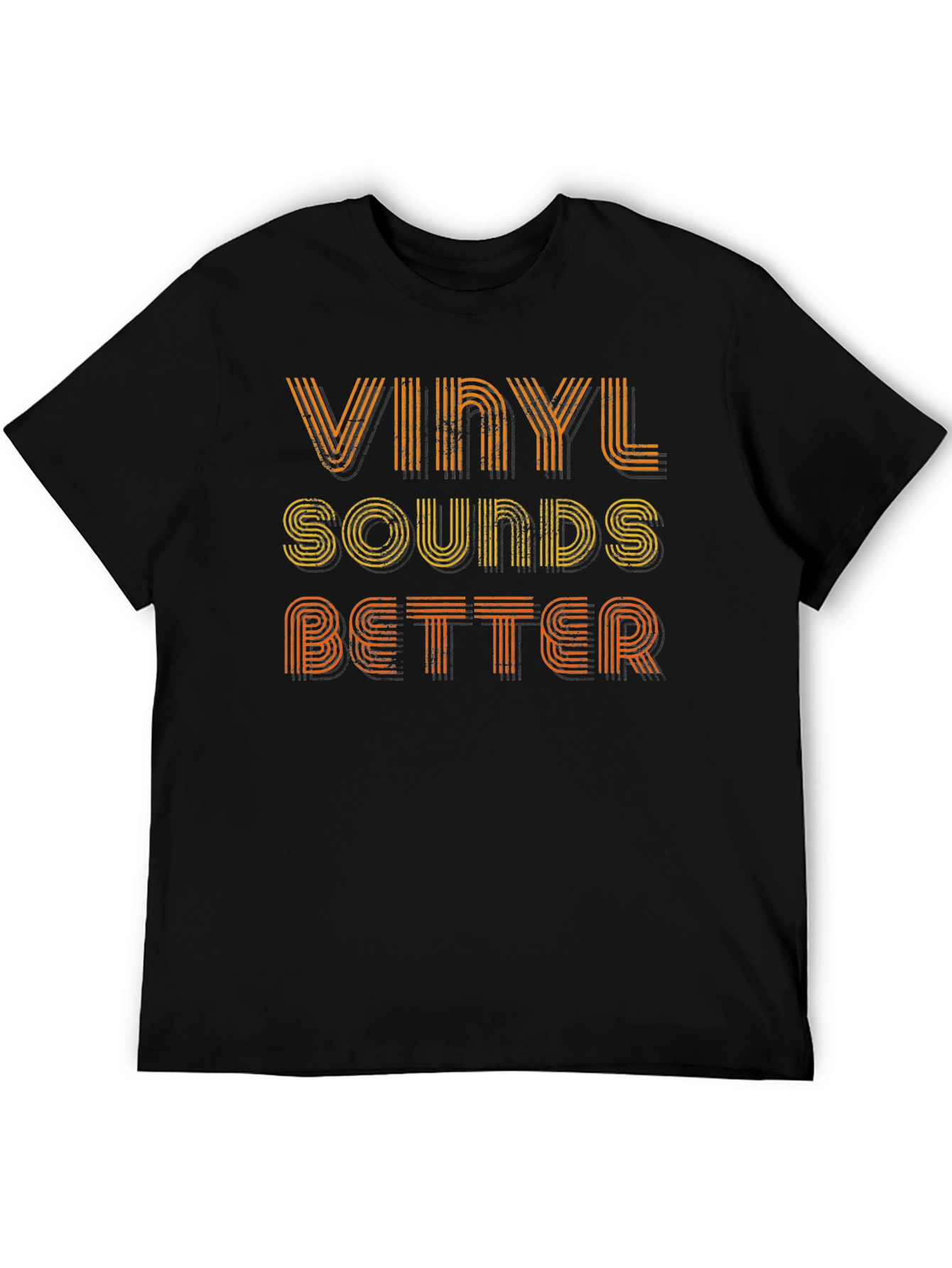 Vinyl Sounds Better T-Shirt Retro Music Tee