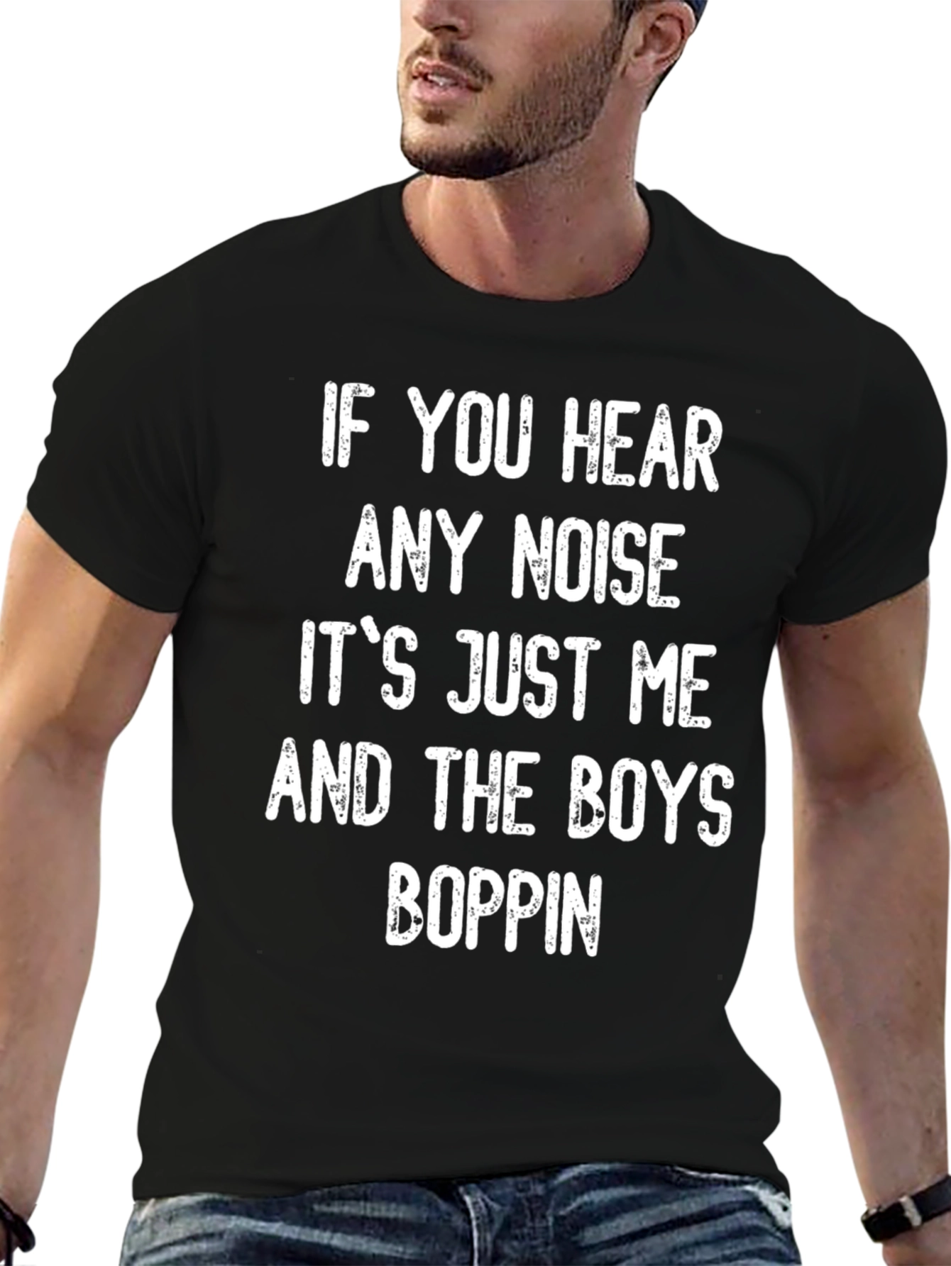 Funny Boys Boppin Graphic Tee