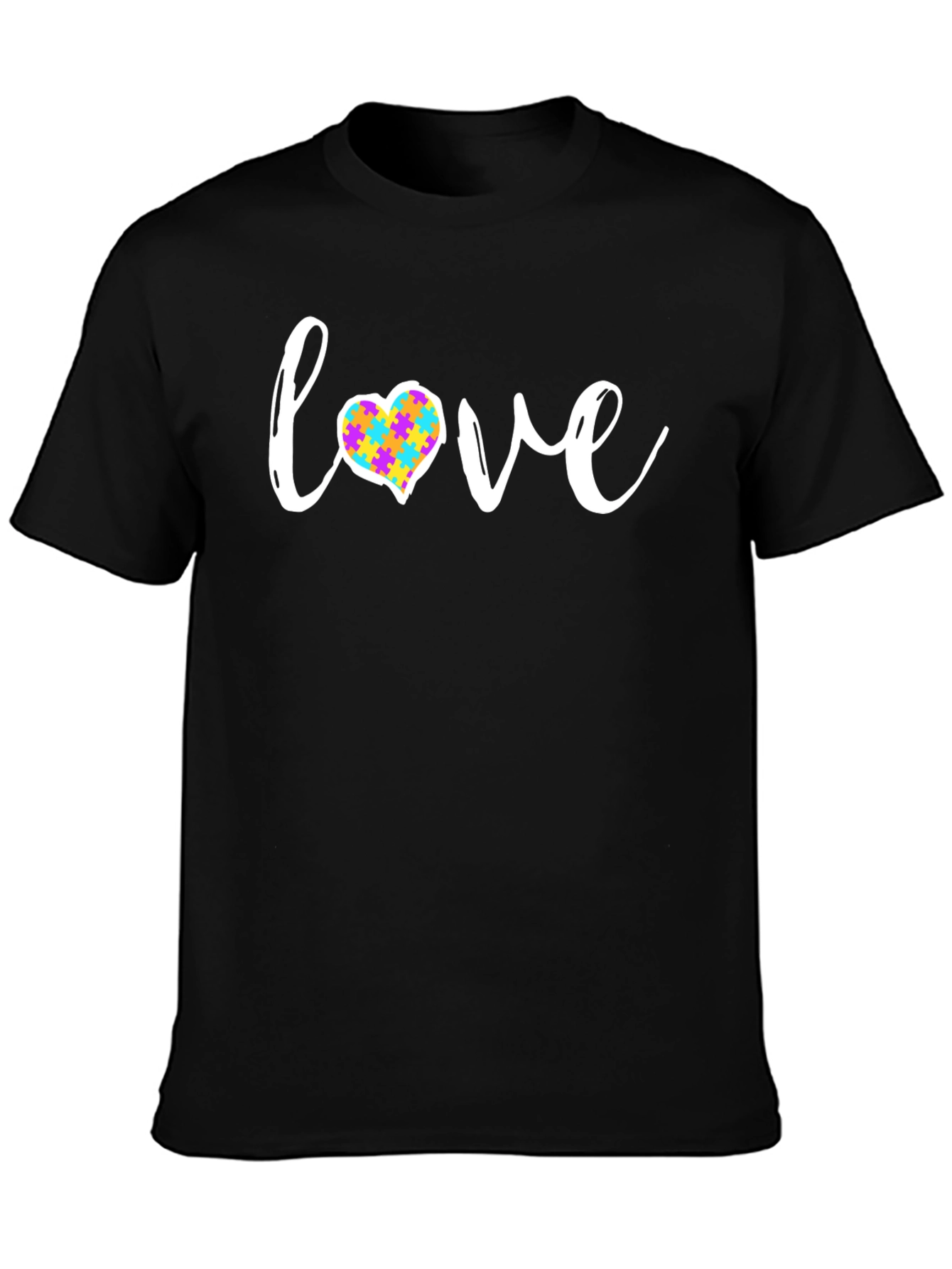 Autism Awareness Love Heart T-Shirt