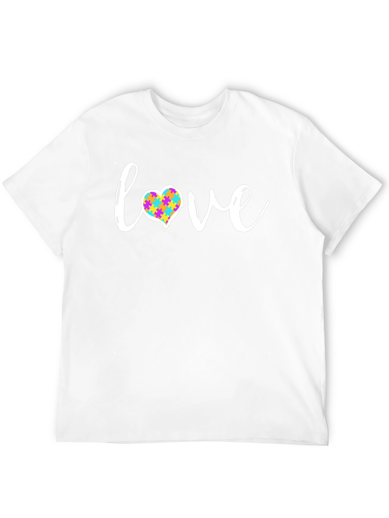 Autism Awareness Love Heart T-Shirt