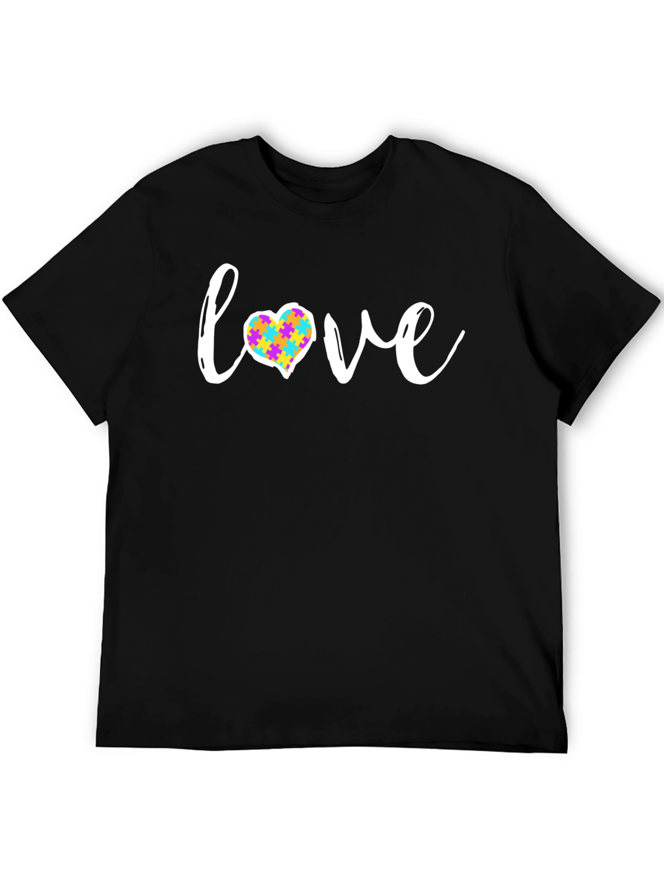 Autism Awareness Love Heart T-Shirt