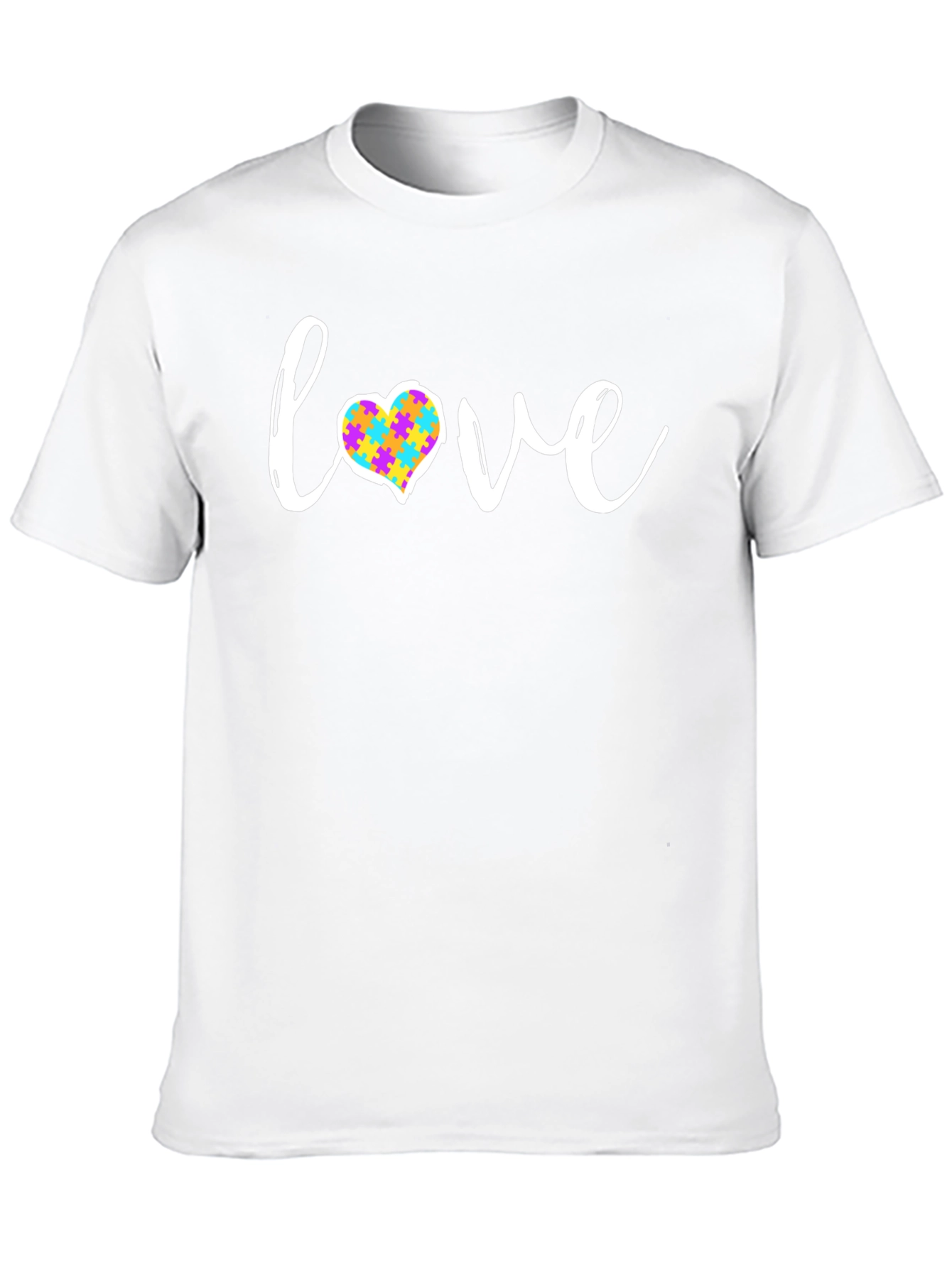 Autism Awareness Love Heart T-Shirt