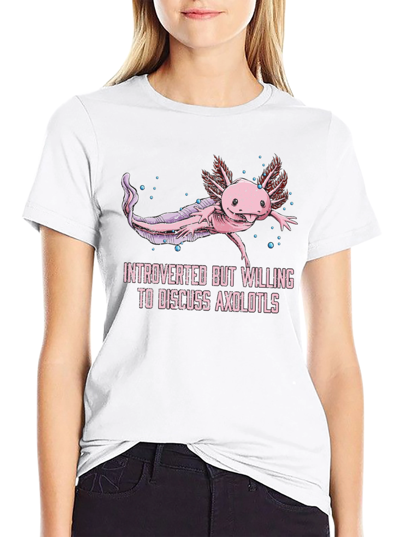 Introverted Axolotl T-Shirt